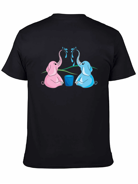 Cute Elephant Gender Reveal T-Shirt