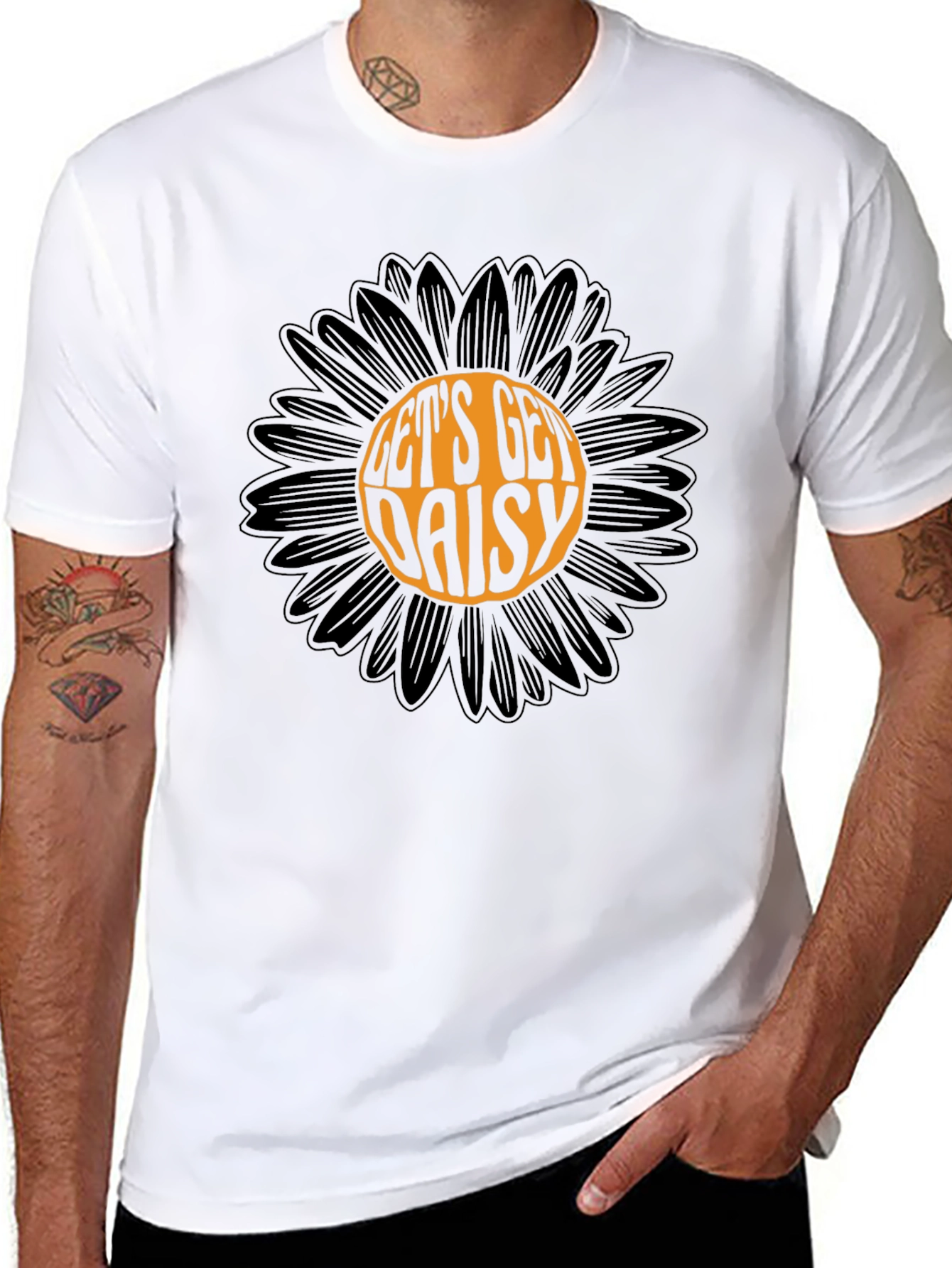 Lets Get Daisy Graphic T-Shirt