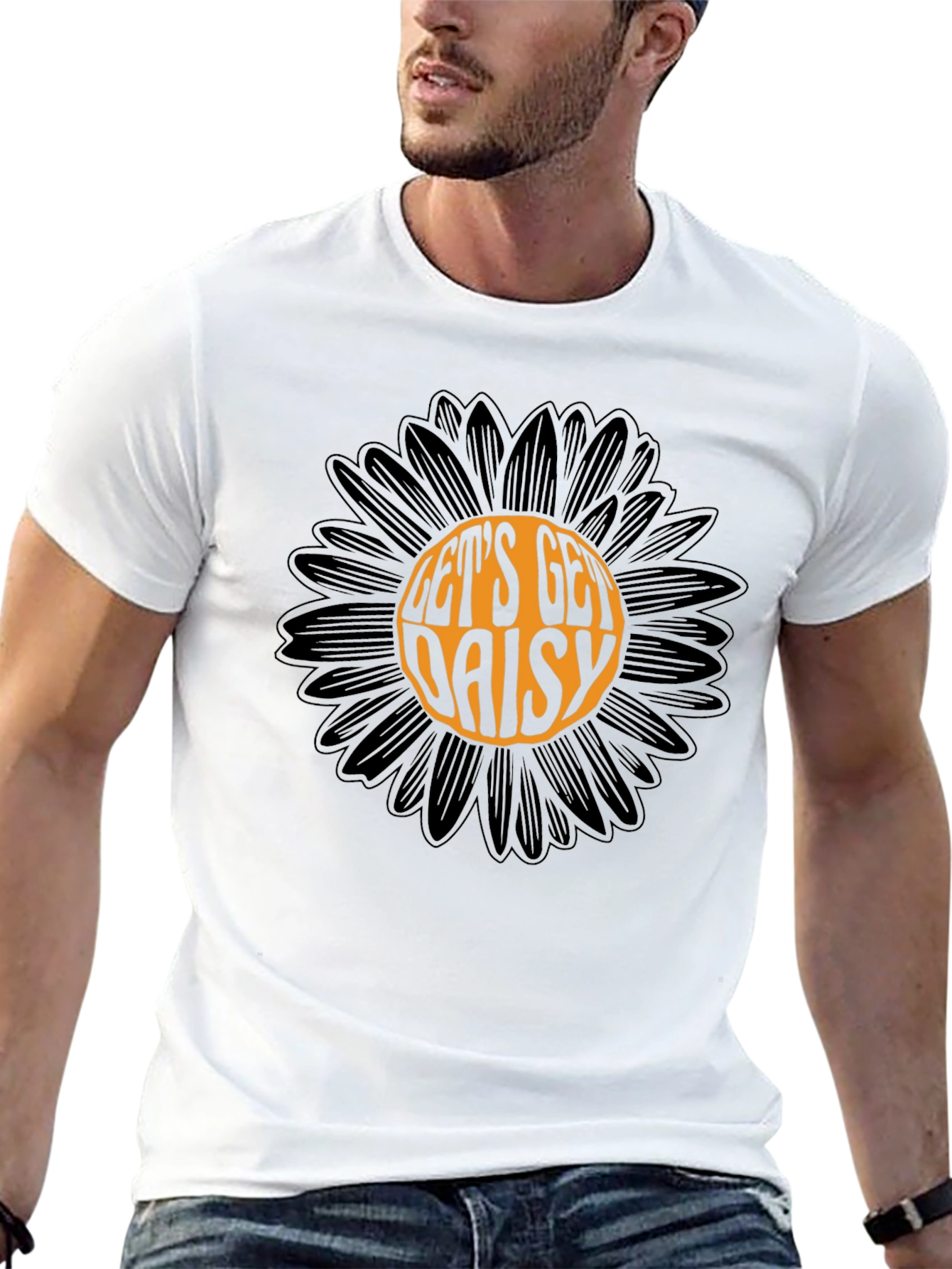 Lets Get Daisy Graphic T-Shirt