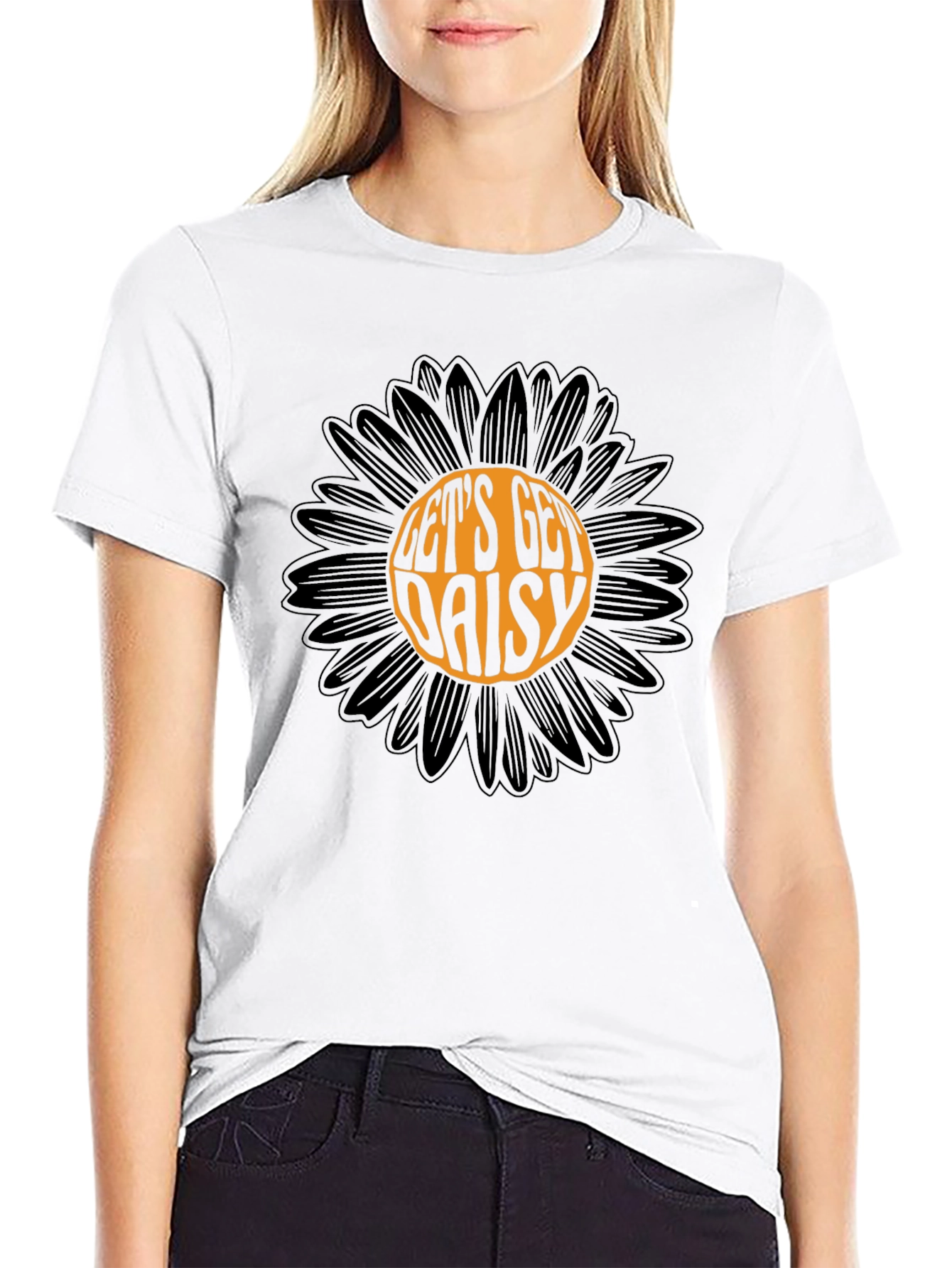 Lets Get Daisy Graphic T-Shirt