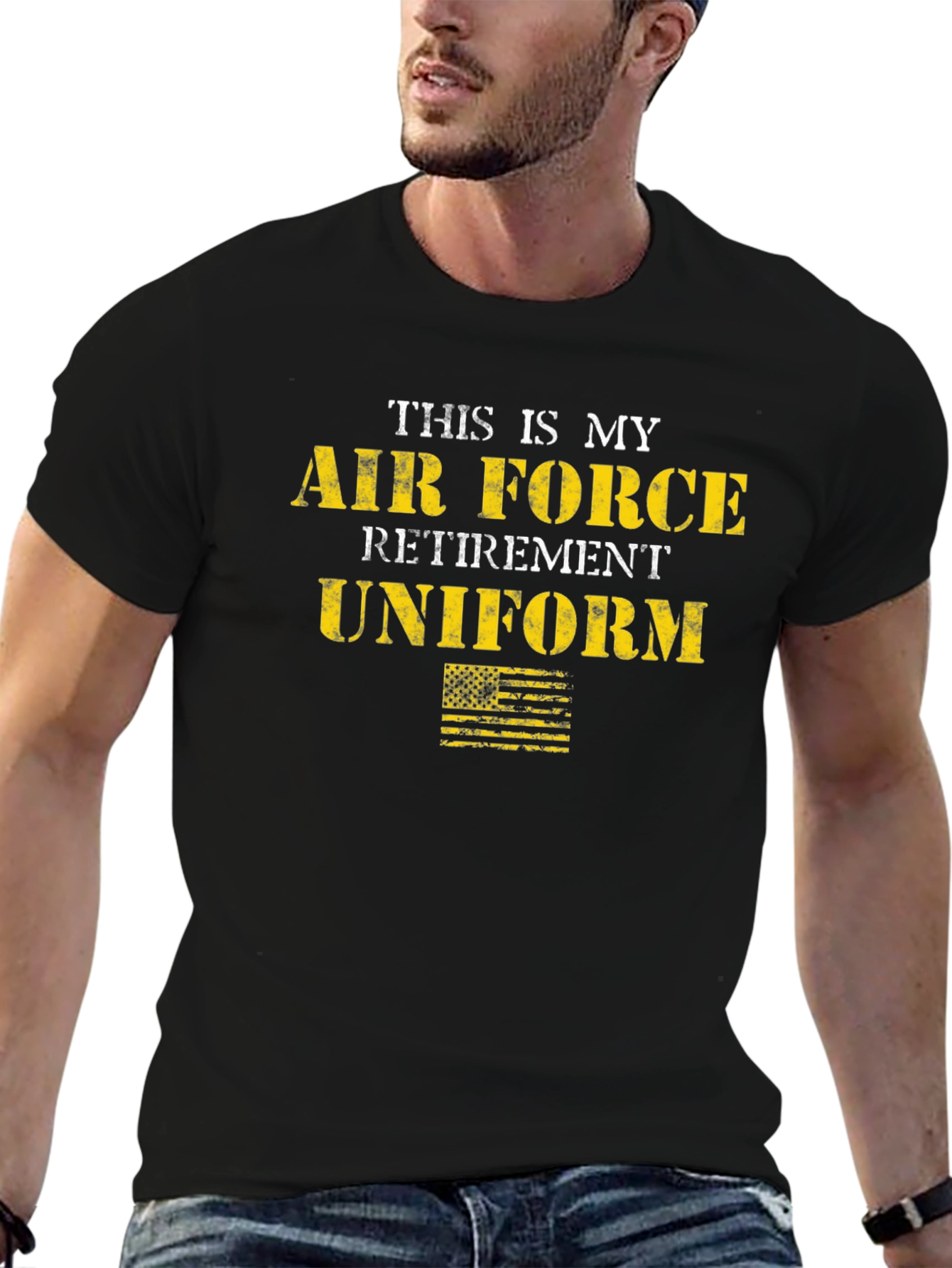 Air Force Retirement Uniform T-Shirt