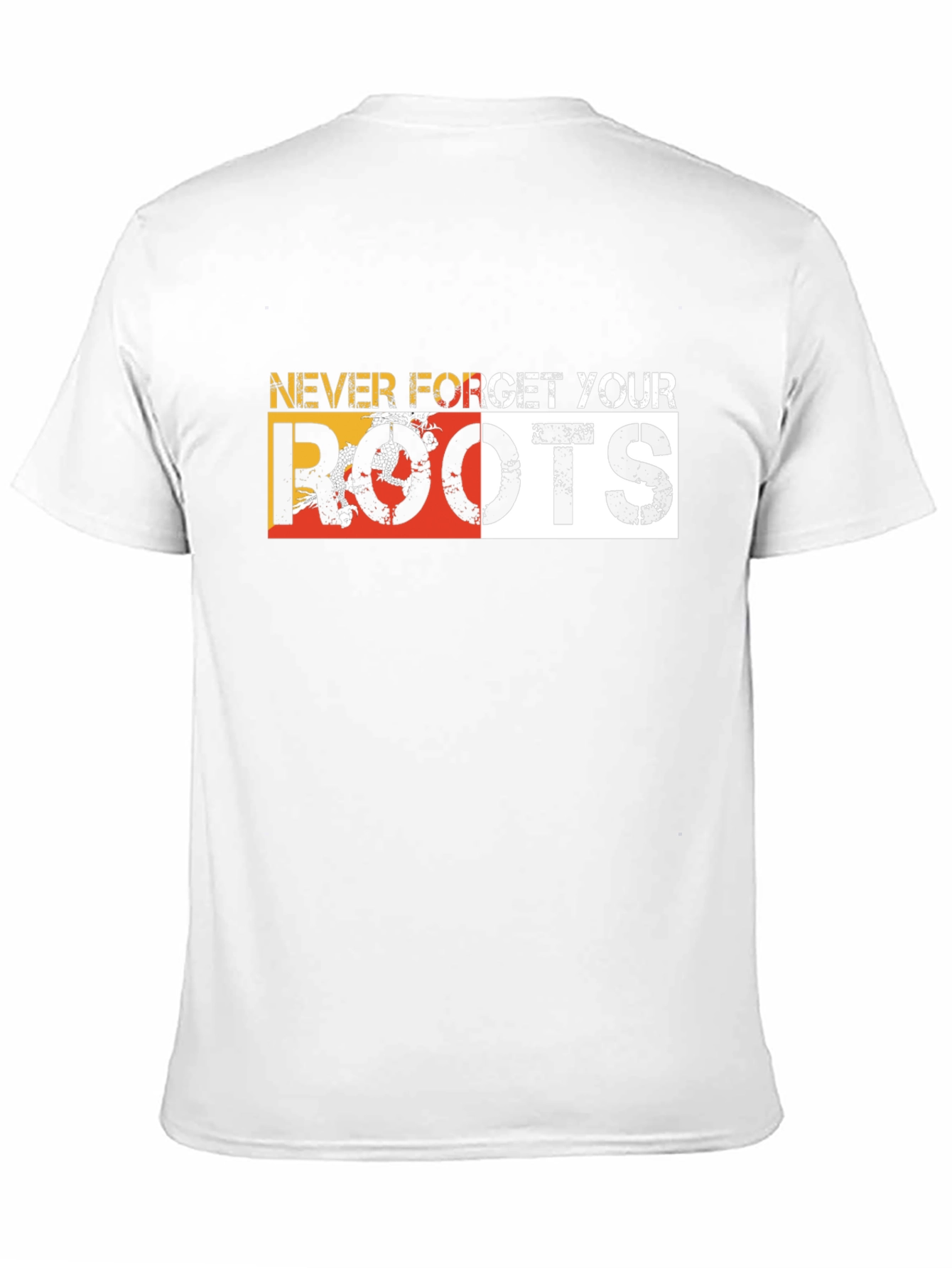 Never Forget Your Roots Graphic Tee - Black
