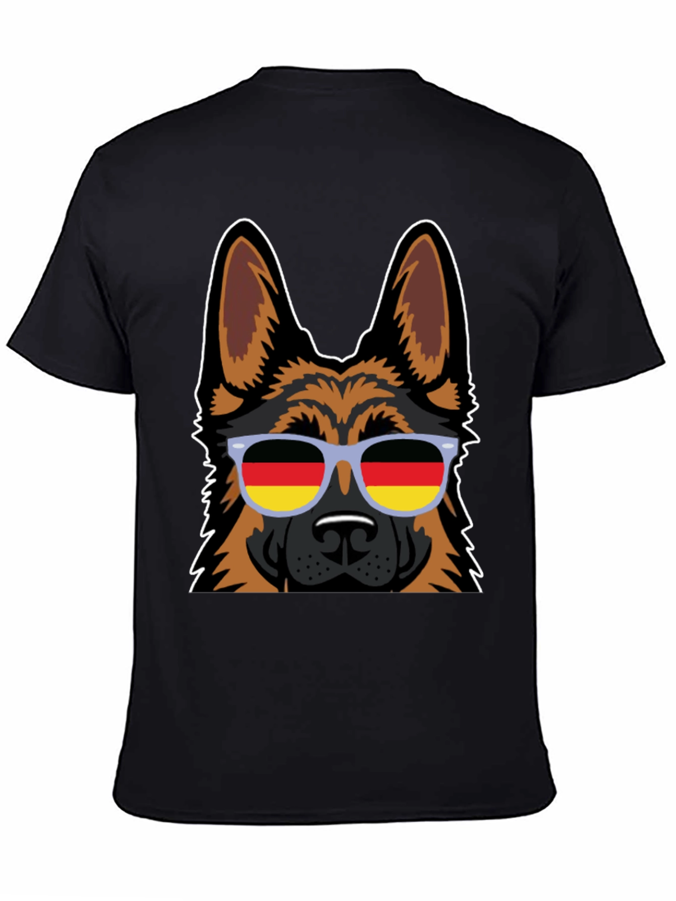 German Shepherd Dog Sunglasses T-Shirt - Cool Graphic Tee