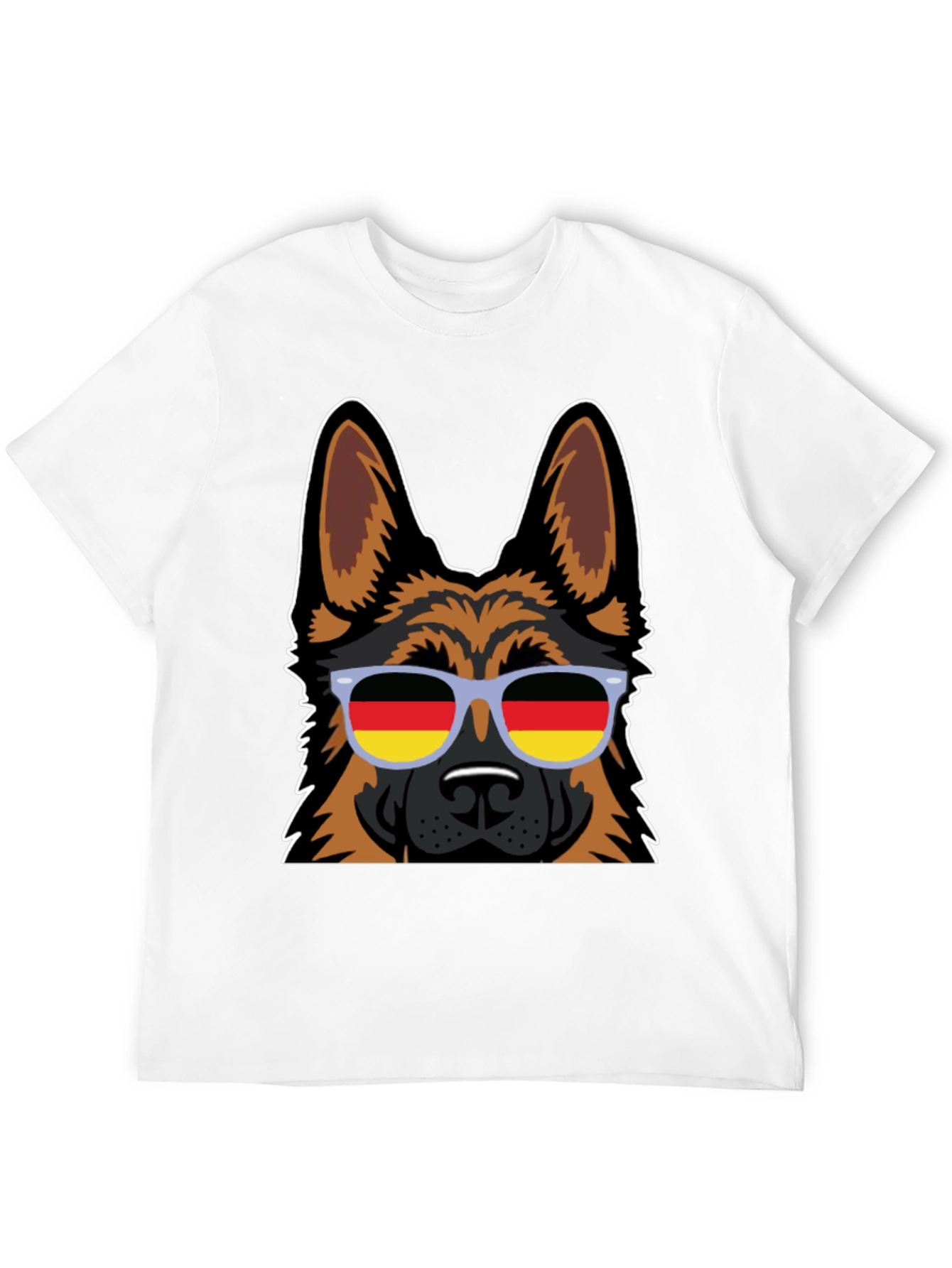 German Shepherd Dog Sunglasses T-Shirt - Cool Graphic Tee