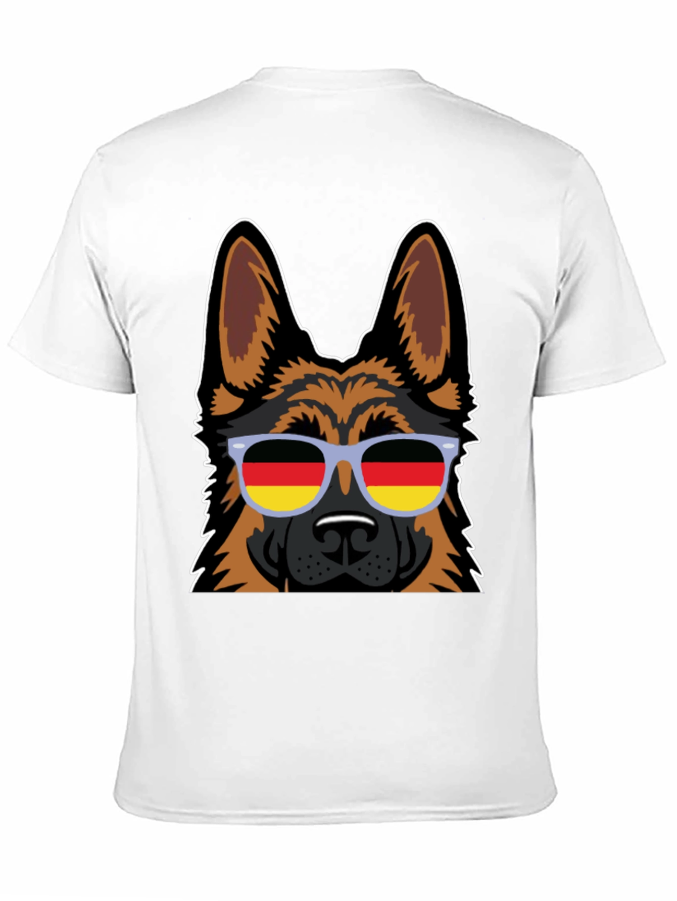 German Shepherd Dog Sunglasses T-Shirt - Cool Graphic Tee