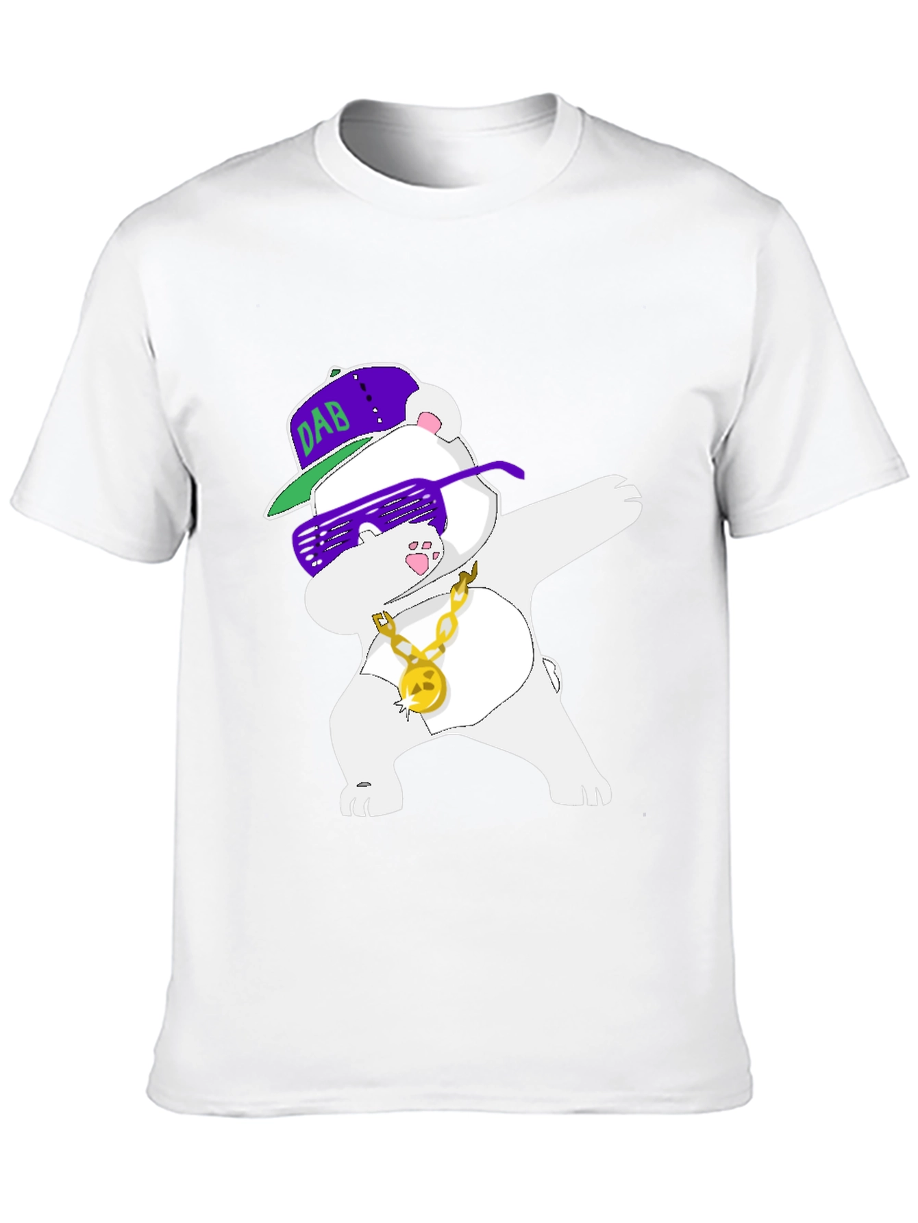 Dabbing Bear T-Shirt Cool Graphic Tee