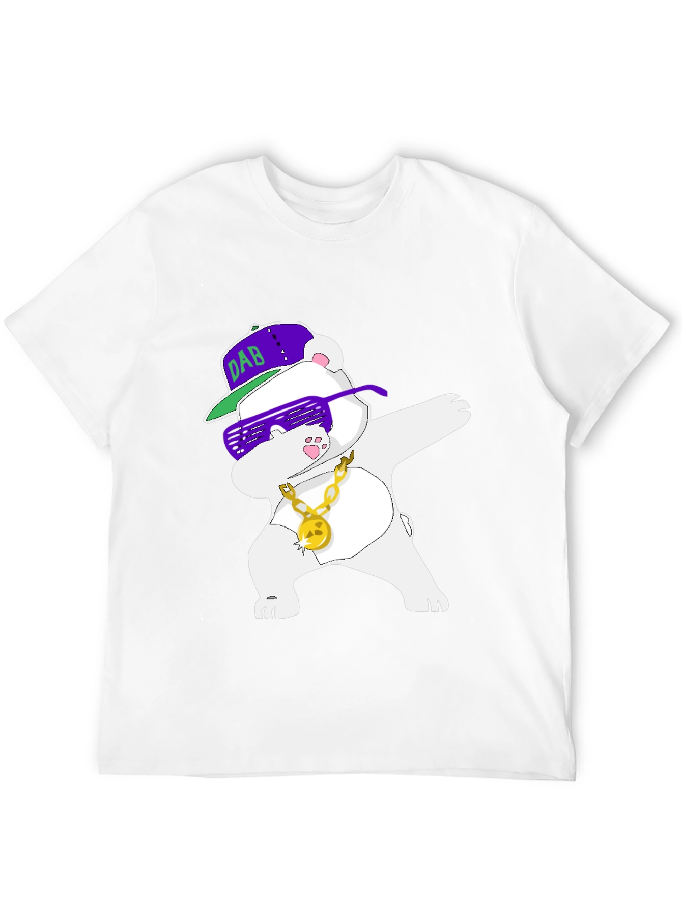 Dabbing Bear T-Shirt Cool Graphic Tee