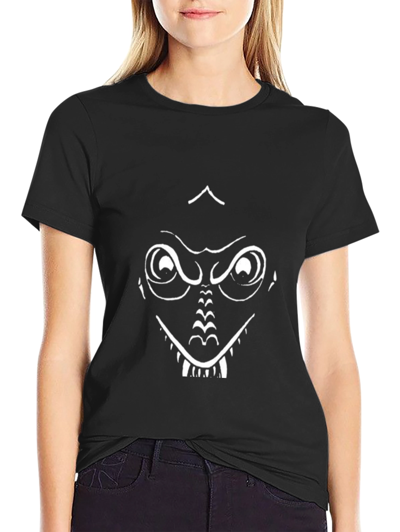 Mens Graphic Tee - Monster Face