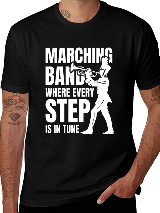 Marching Band T-Shirt - Every Step in Tune