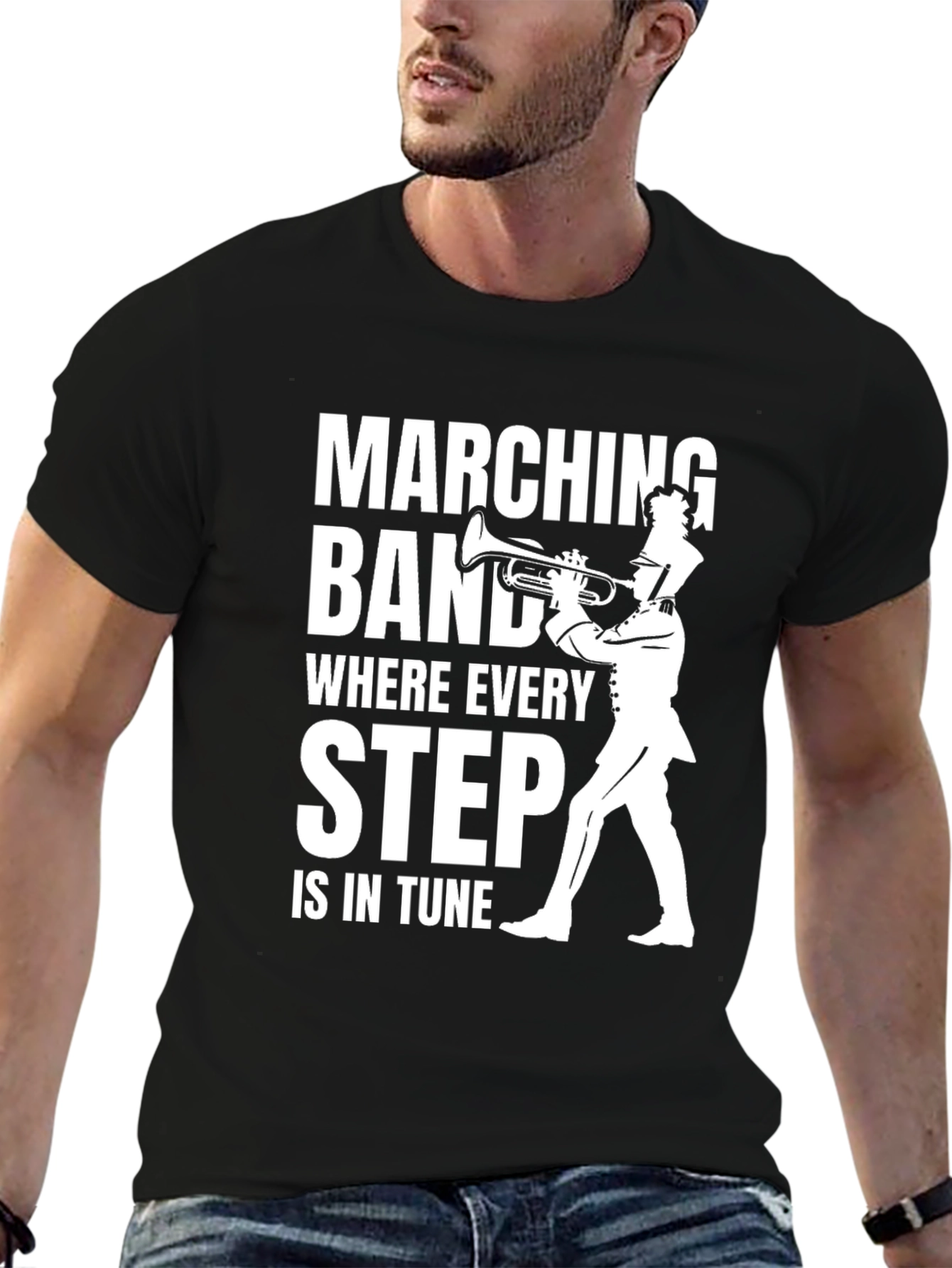 Marching Band T-Shirt - Every Step in Tune