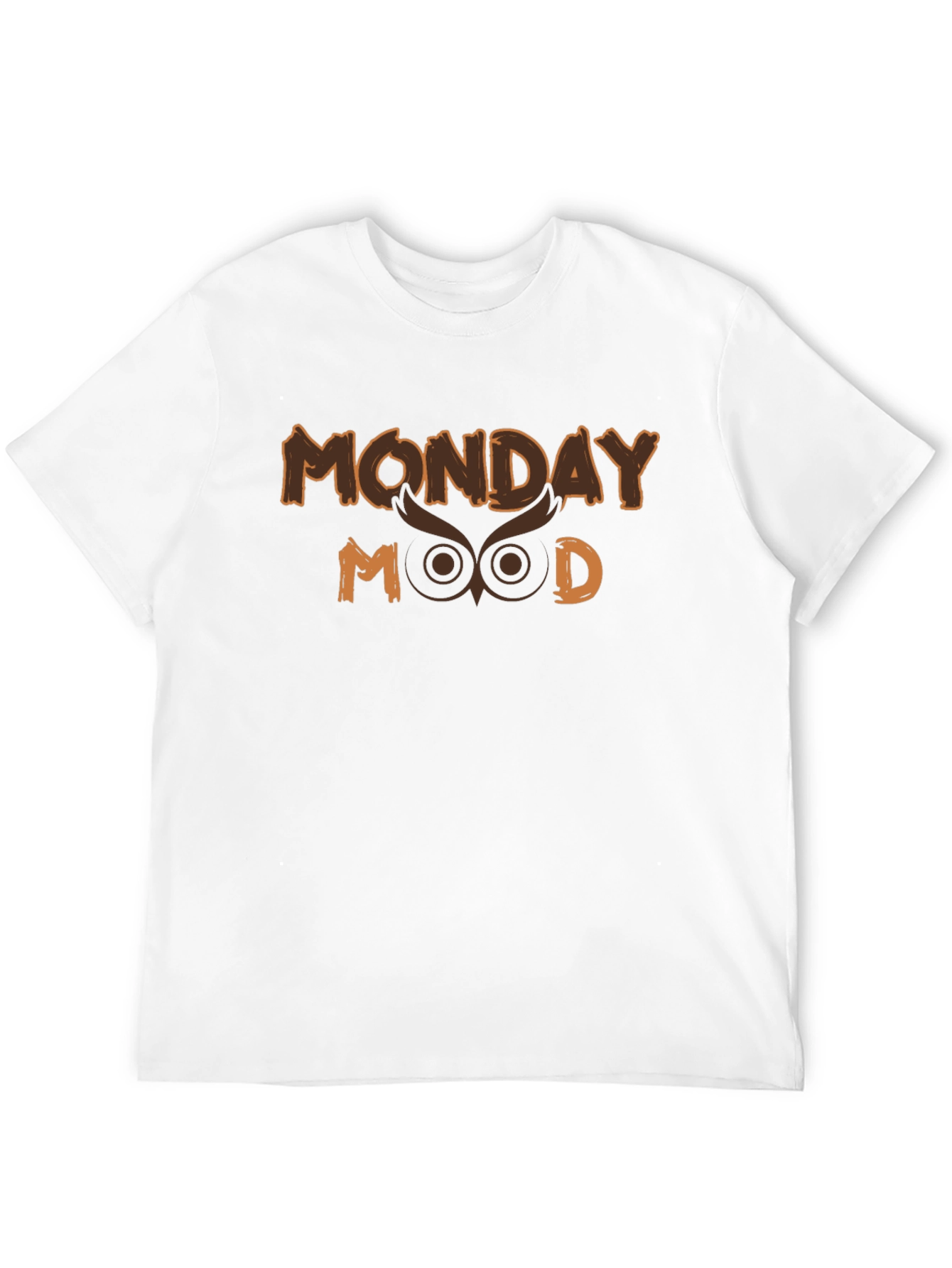 Monday Mood T-Shirt - Owl Design Tee