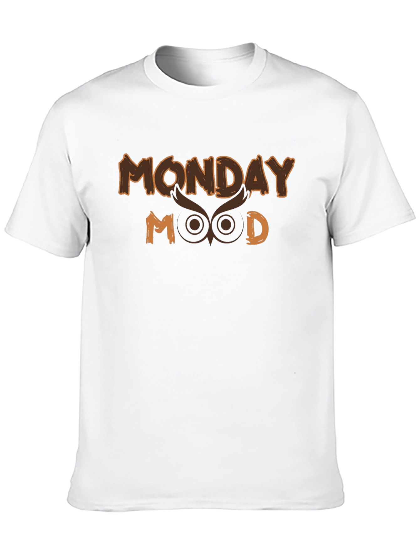 Monday Mood T-Shirt - Owl Design Tee