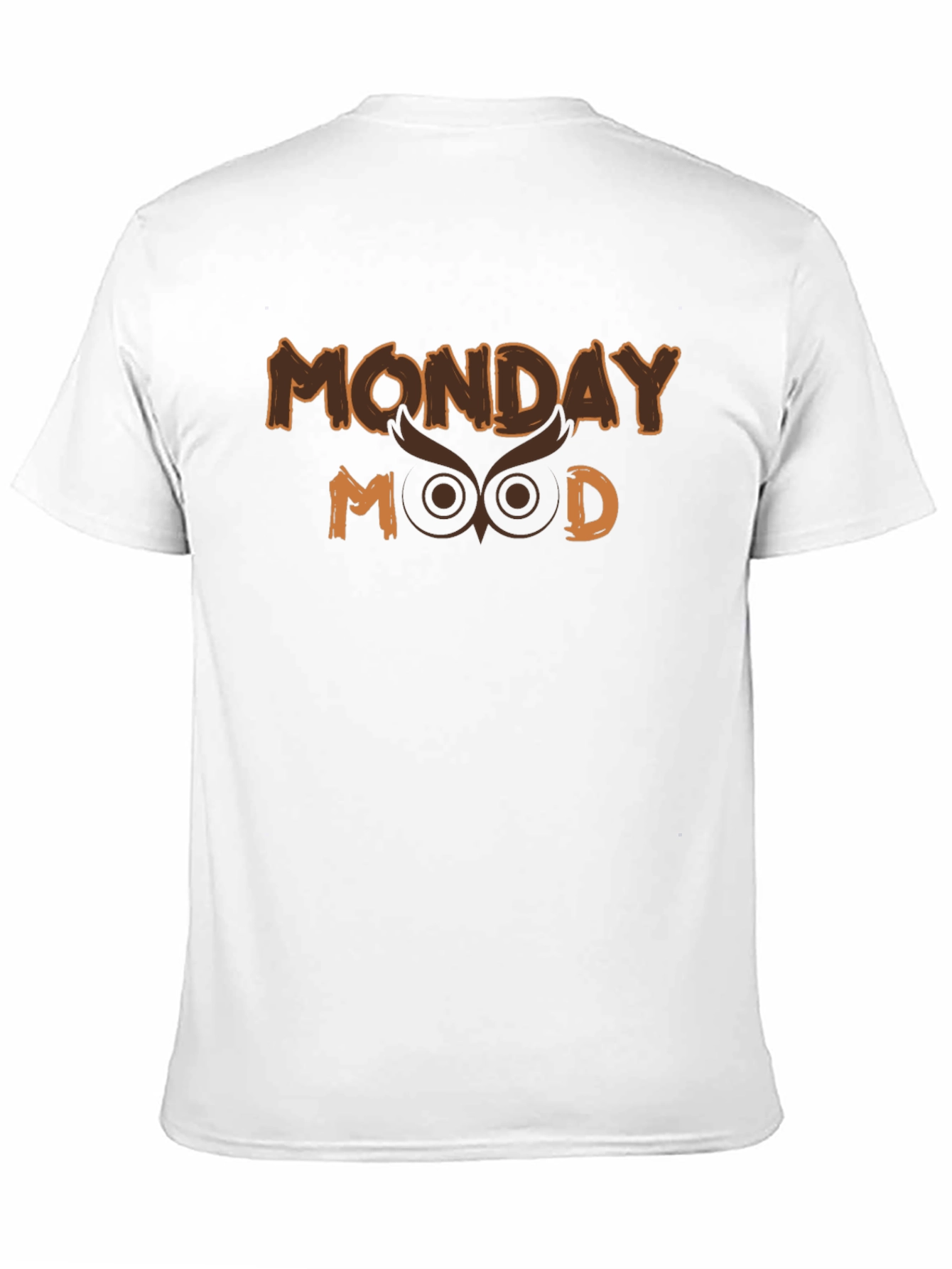 Monday Mood T-Shirt - Owl Design Tee
