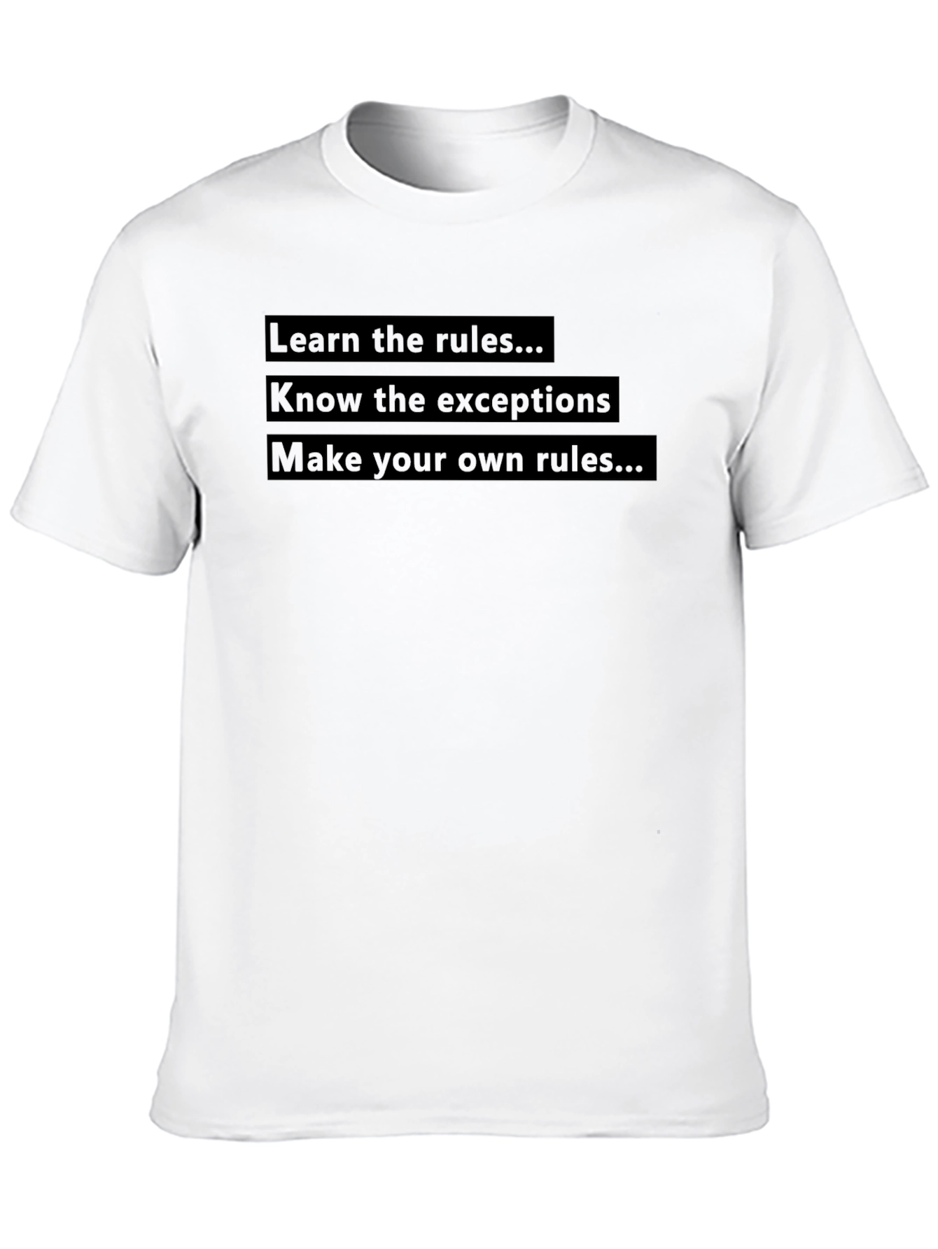 Learn the Rules Graphic T-Shirt