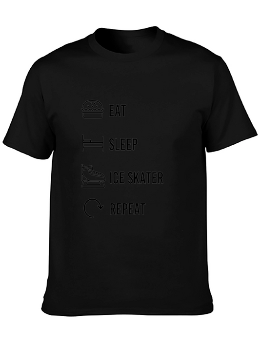 Eat Sleep Ice Skater Repeat T-Shirt