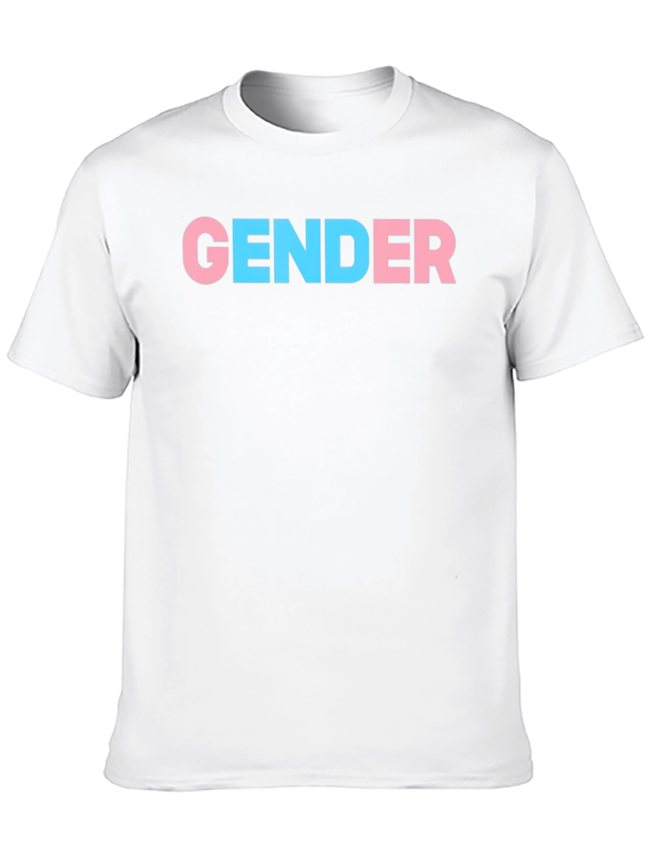 Gender Pride T-Shirt - Black Cotton Blend