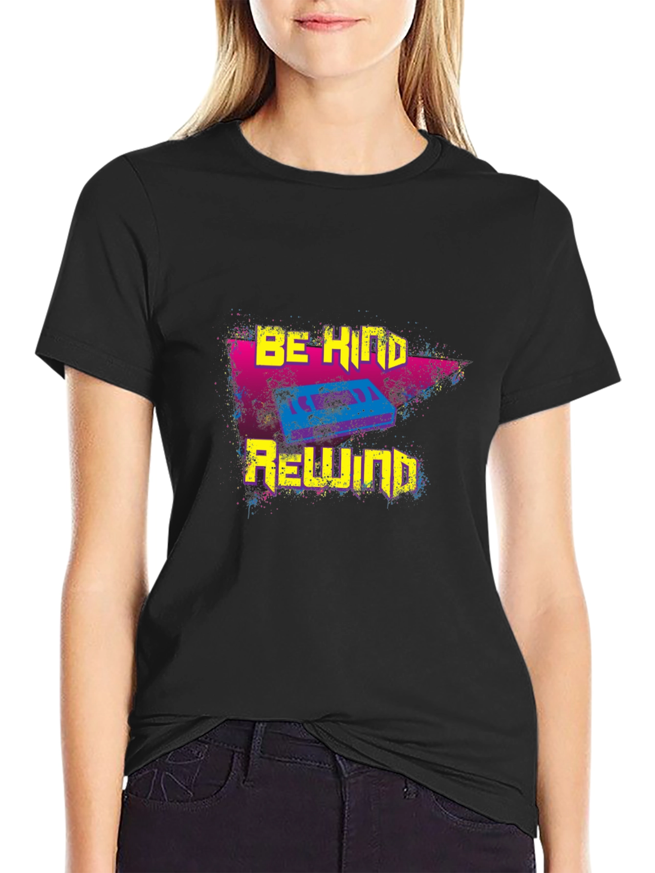Retro Be Kind Rewind Graphic Tee