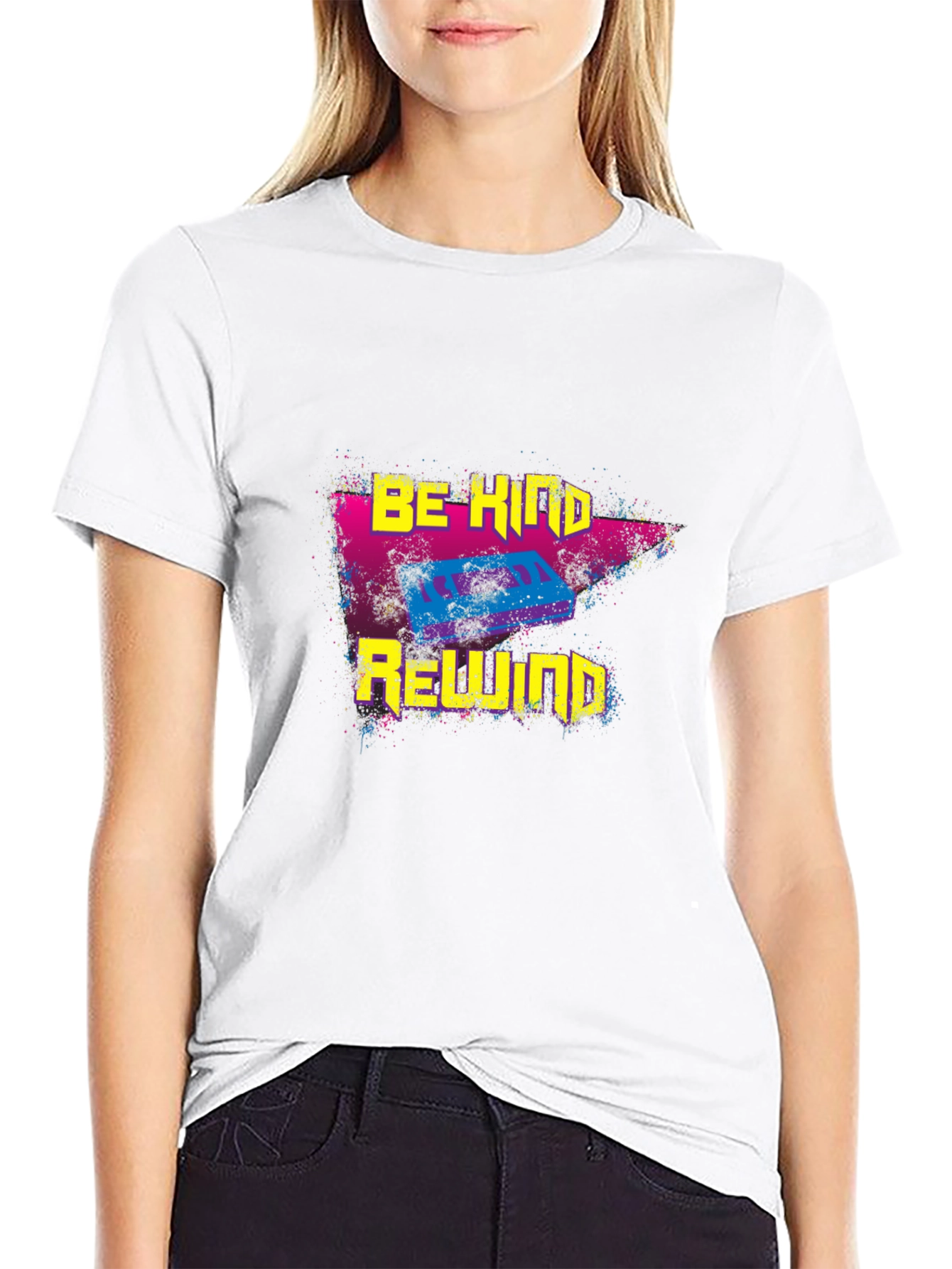 Retro Be Kind Rewind Graphic Tee