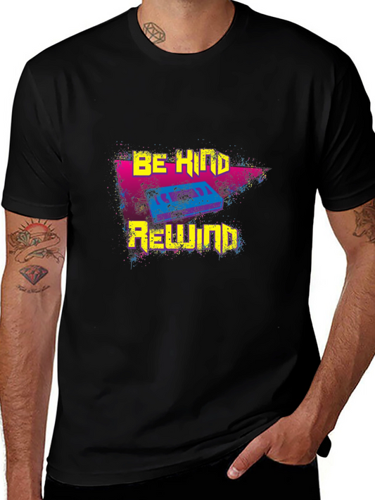 Retro Be Kind Rewind Graphic Tee