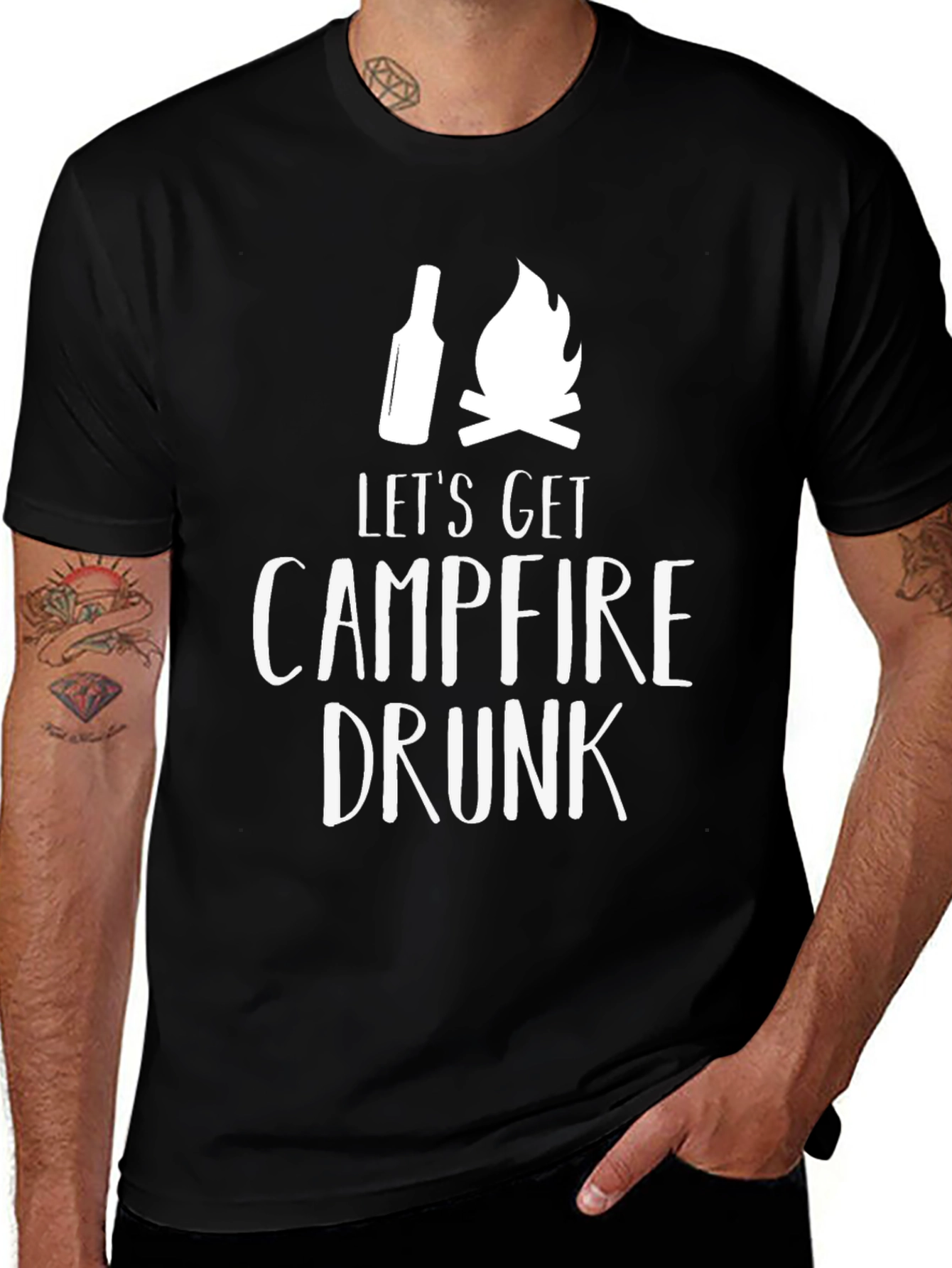 Campfire Drunk Graphic Tee