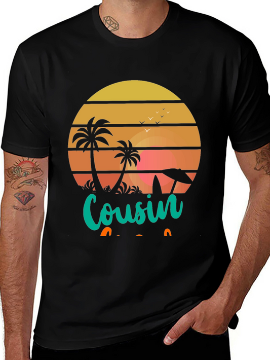 Cousin Beach Sunset T-Shirt