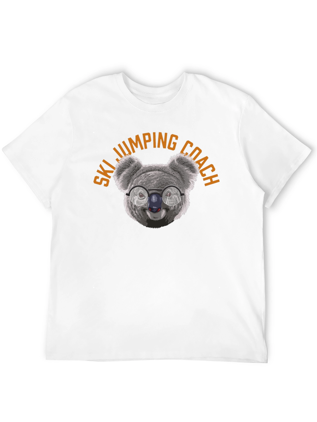 Ski Jumping Coach Koala Bear T-Shirt