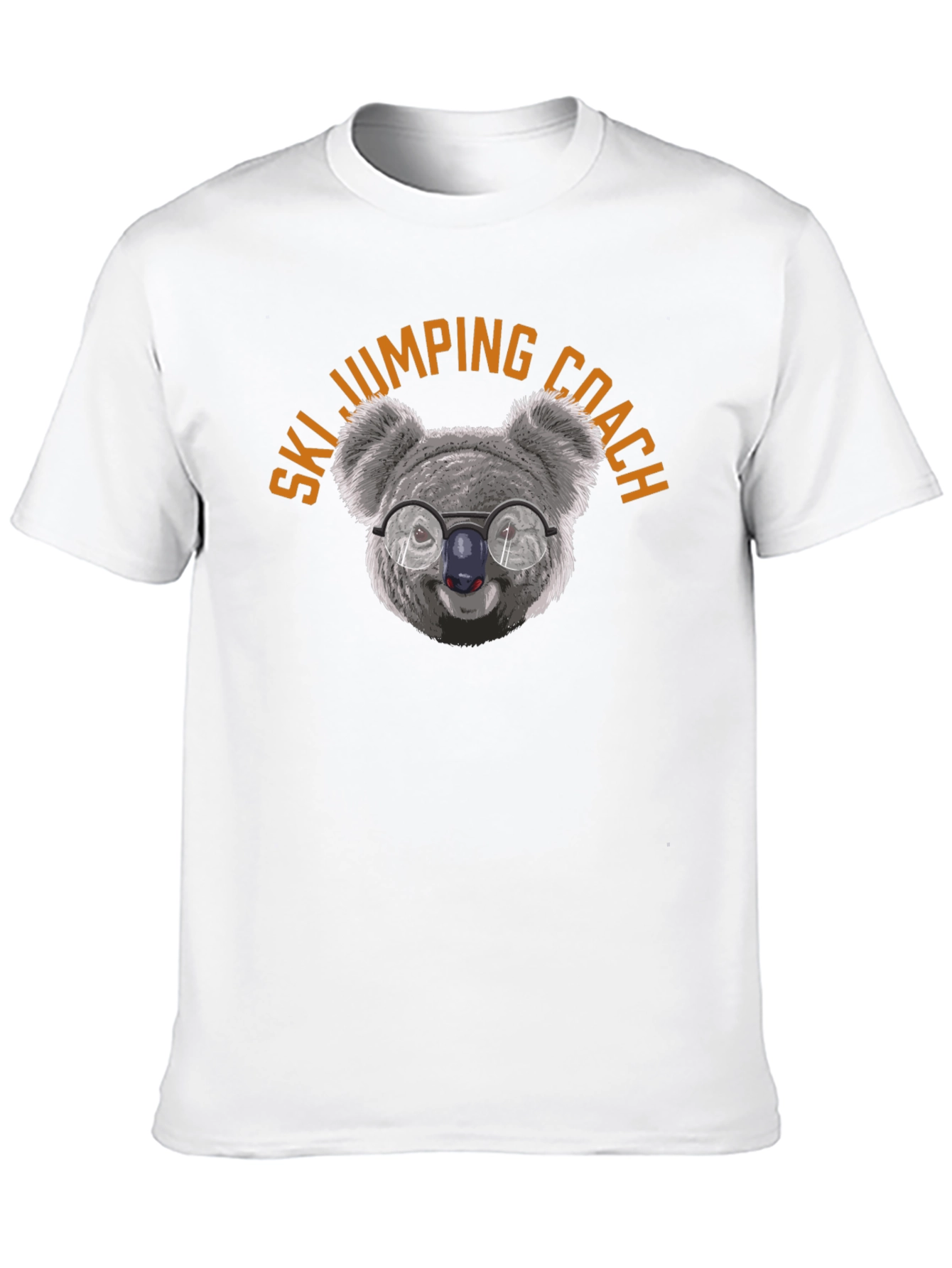 Ski Jumping Coach Koala Bear T-Shirt