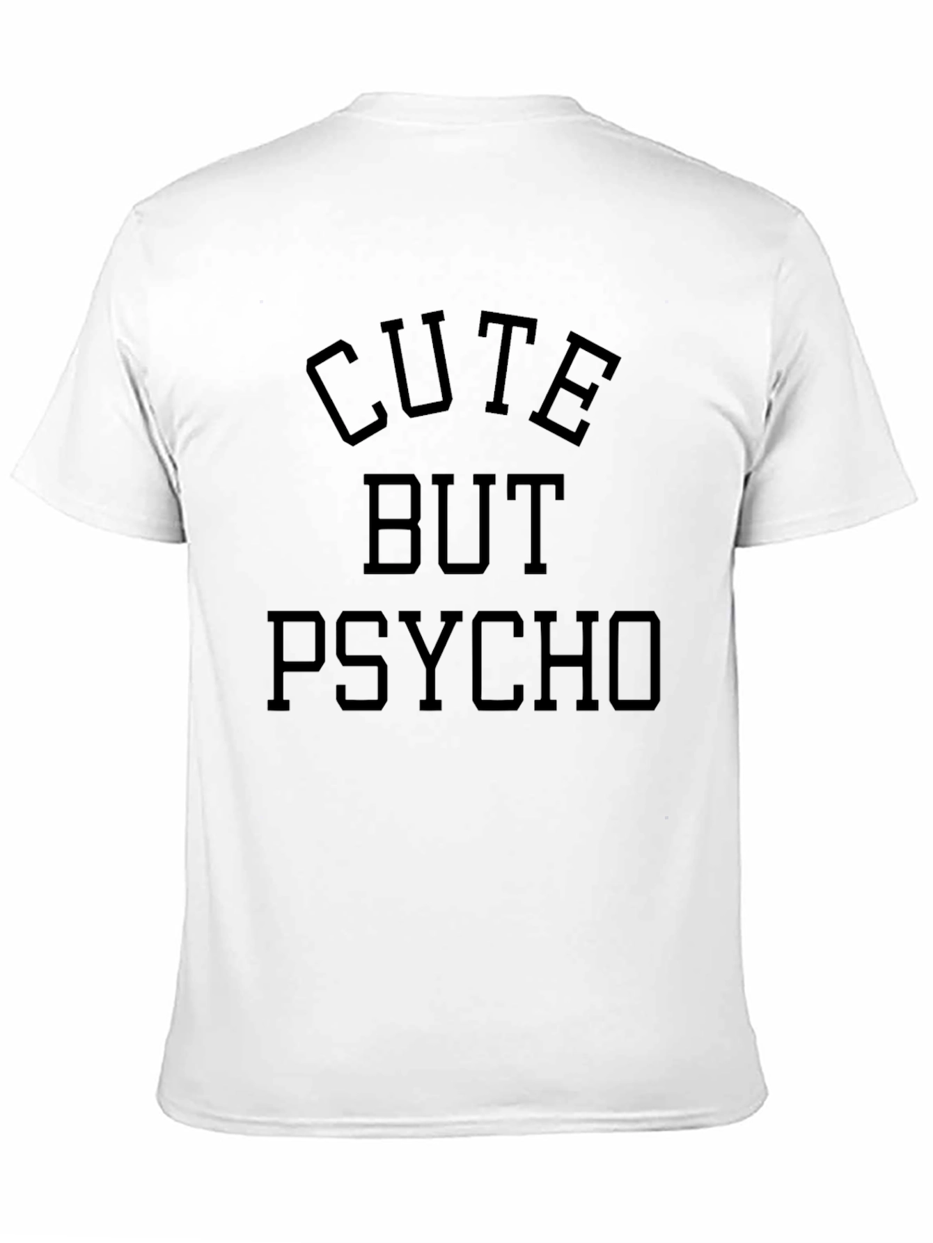 Cute But Psycho Graphic T-Shirt - Black