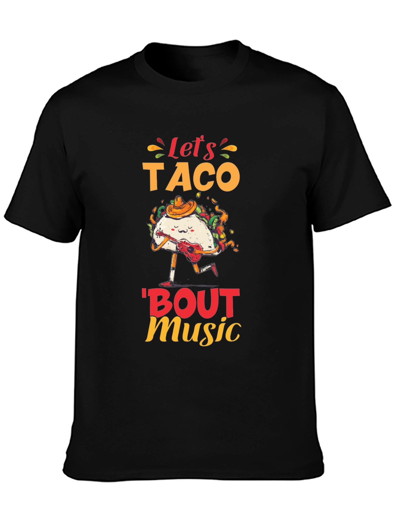 Lets Taco Bout Music Graphic Tee