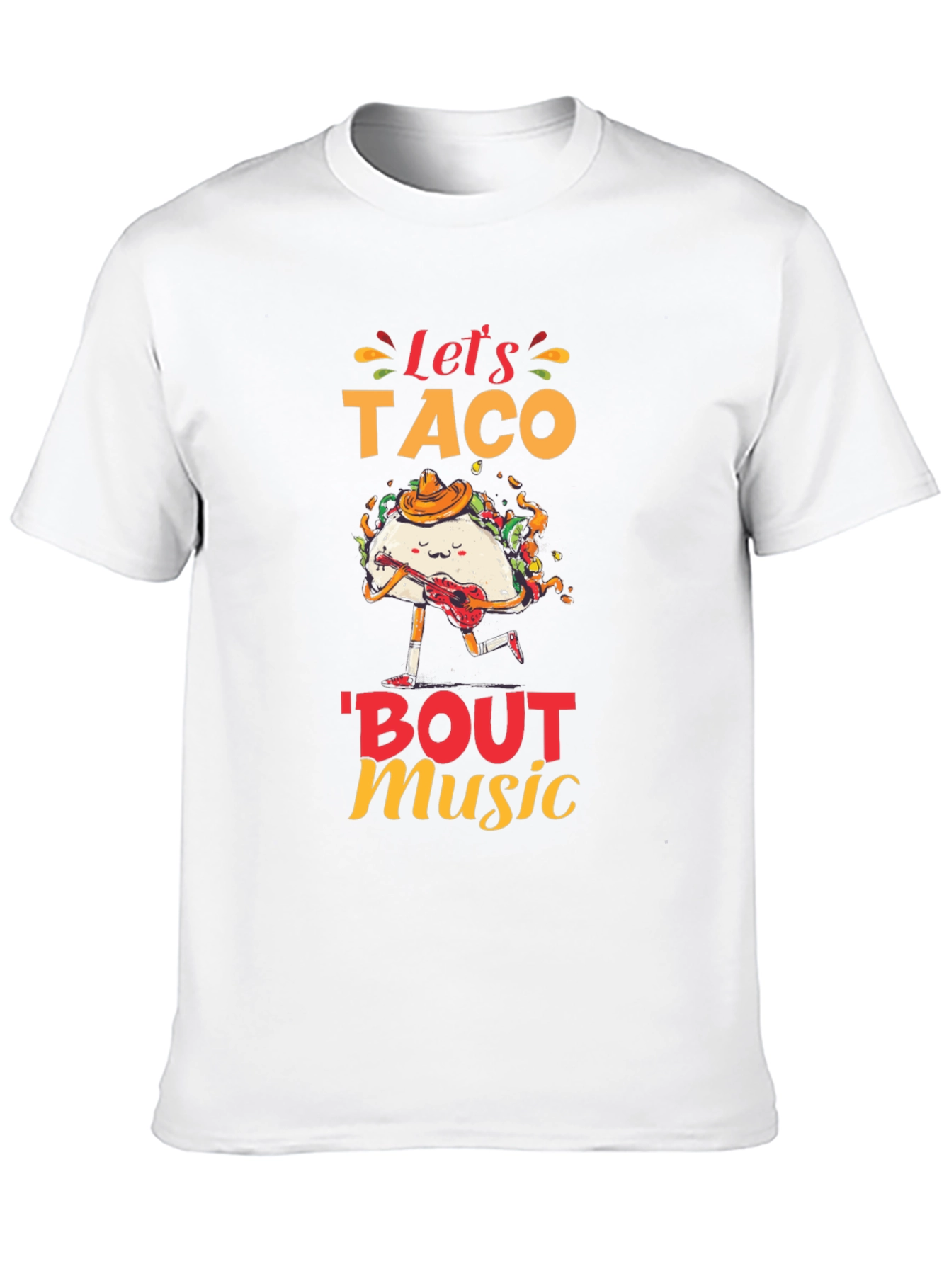 Lets Taco Bout Music Graphic Tee