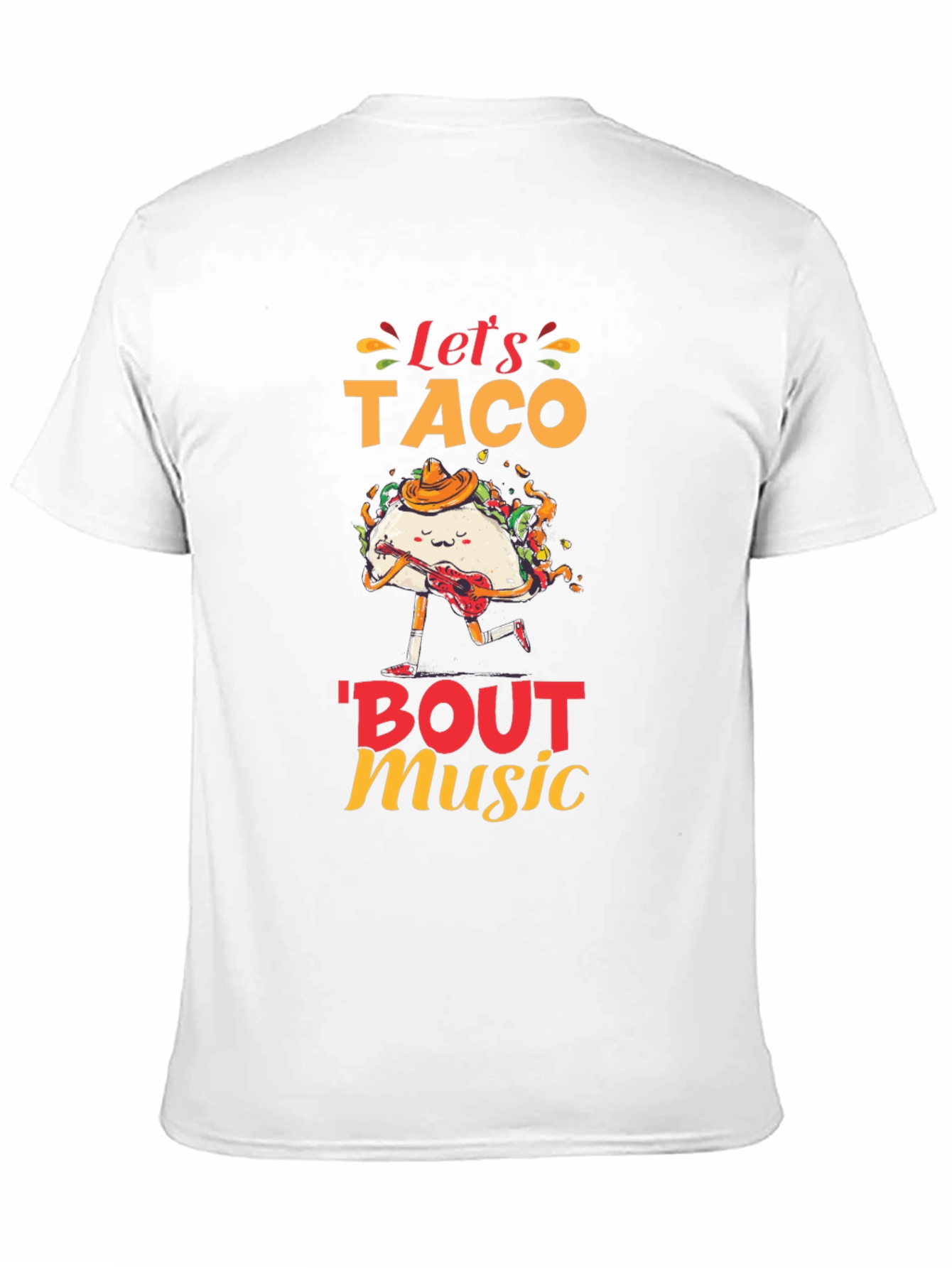 Lets Taco Bout Music Graphic Tee