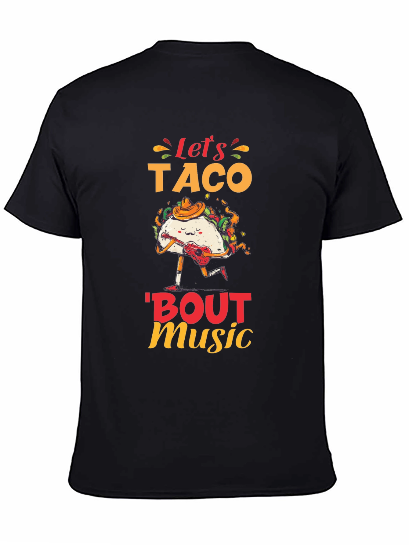 Lets Taco Bout Music Graphic Tee