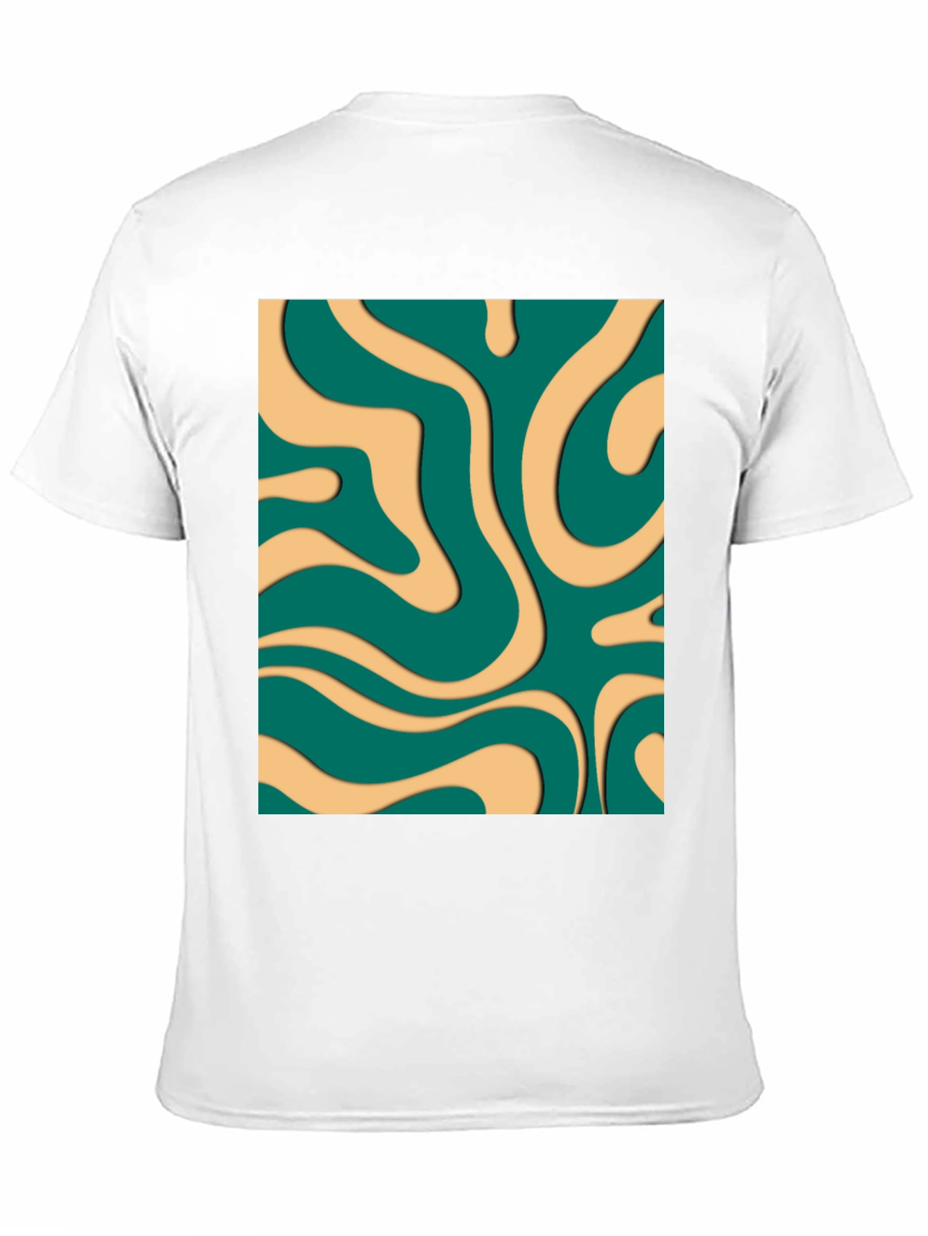 Groovy Swirl Graphic Tee - Retro Style