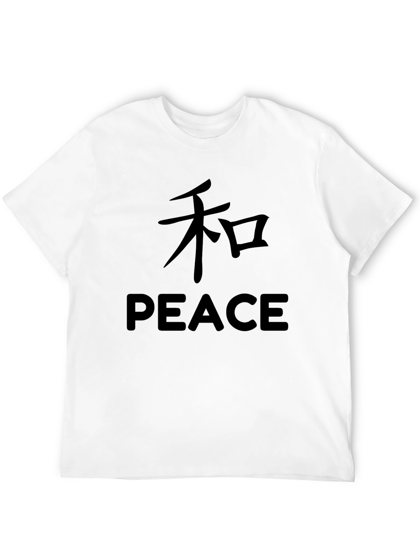 Peace Graphic Tee - Black