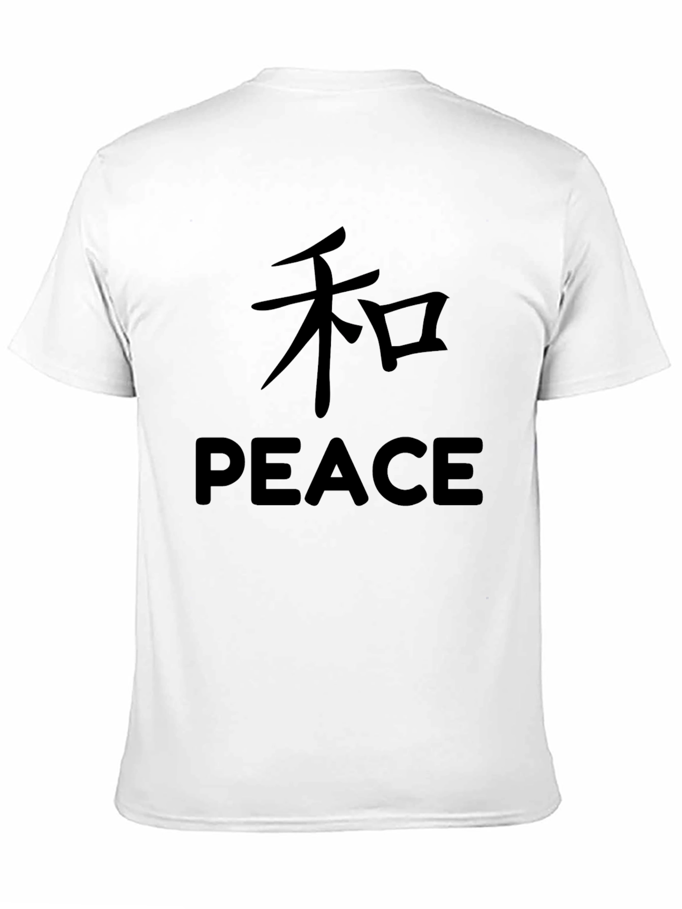 Peace Graphic Tee - Black