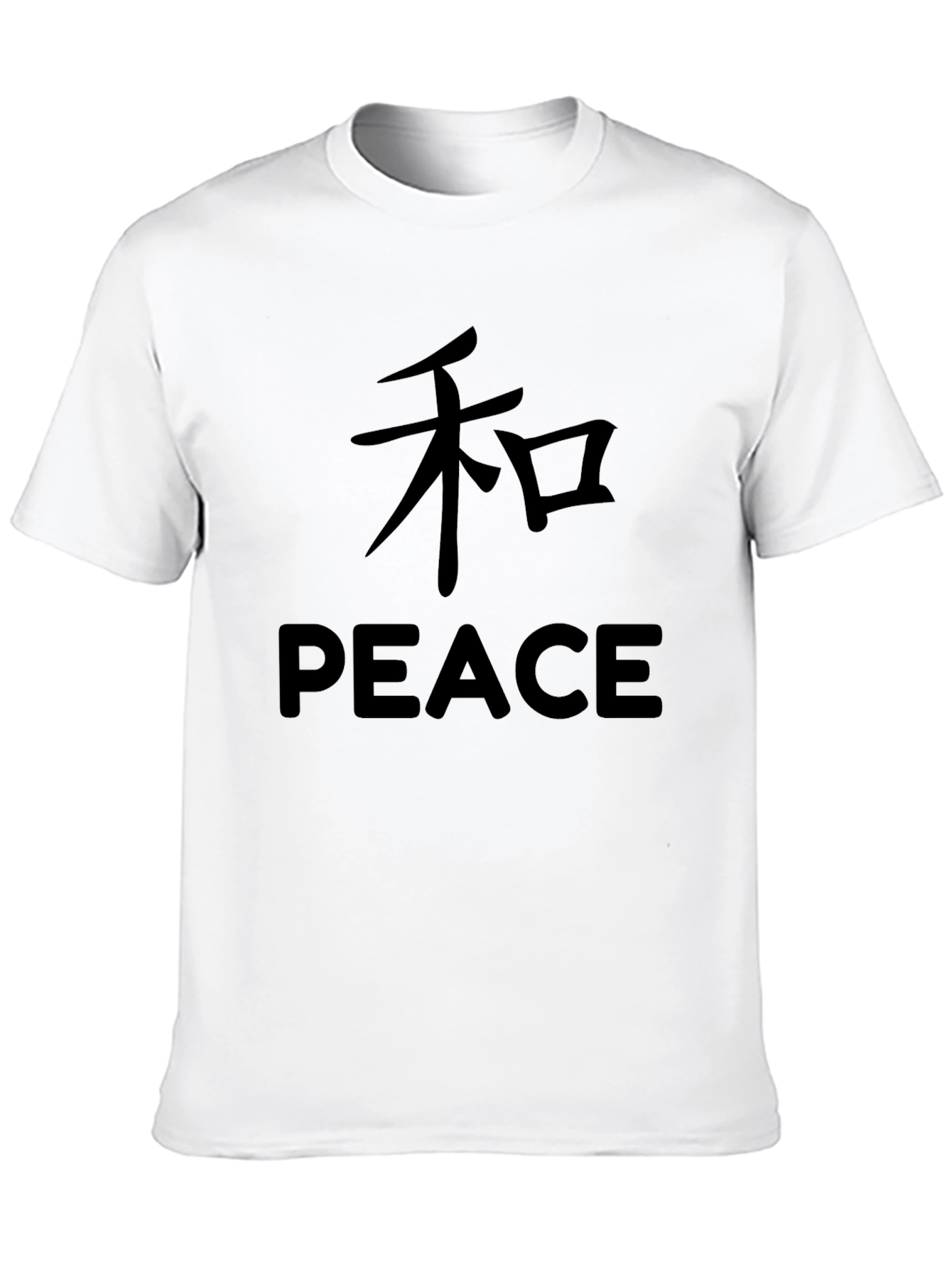 Peace Graphic Tee - Black