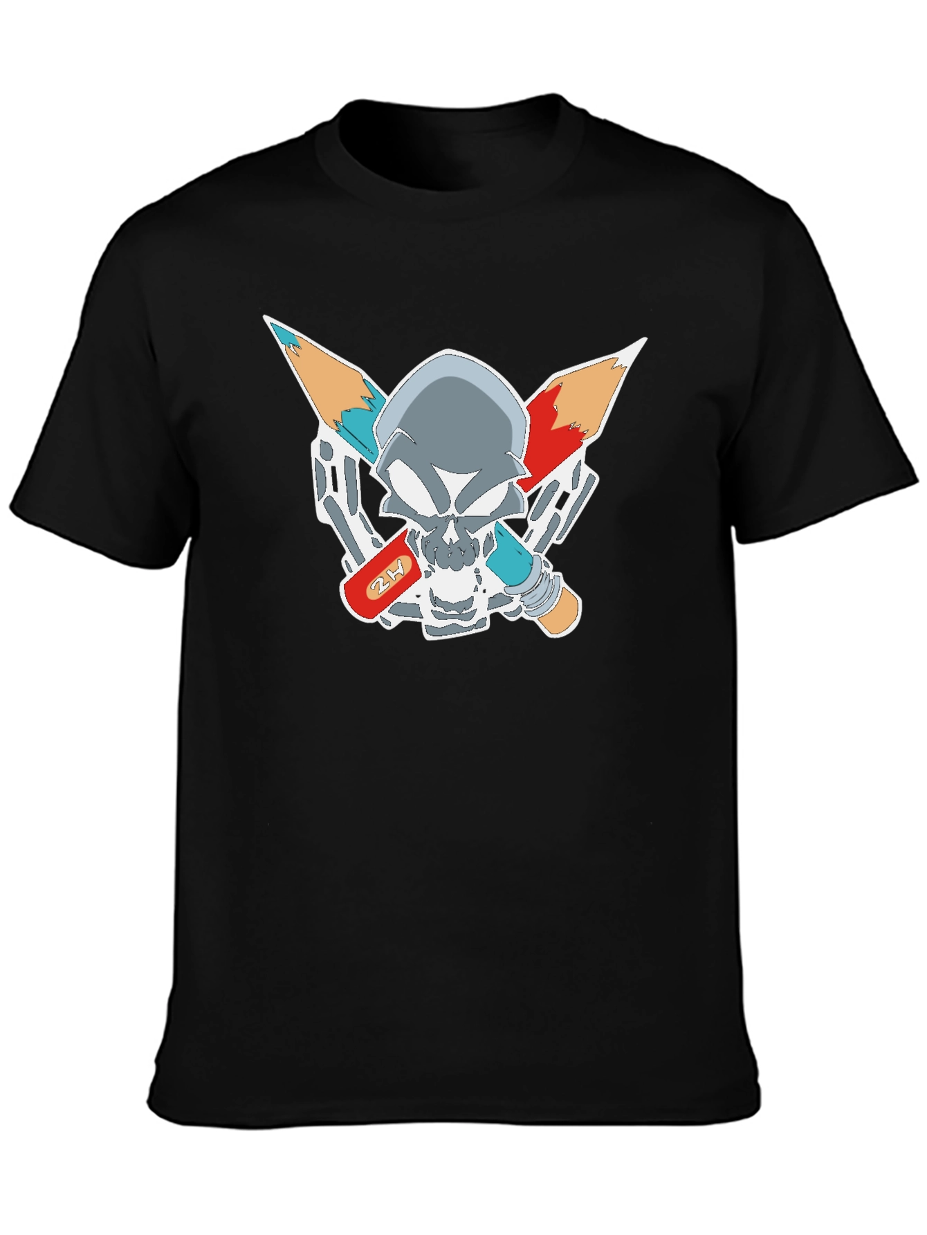 Skull & Pencil Graphic Tee - Artist Edition