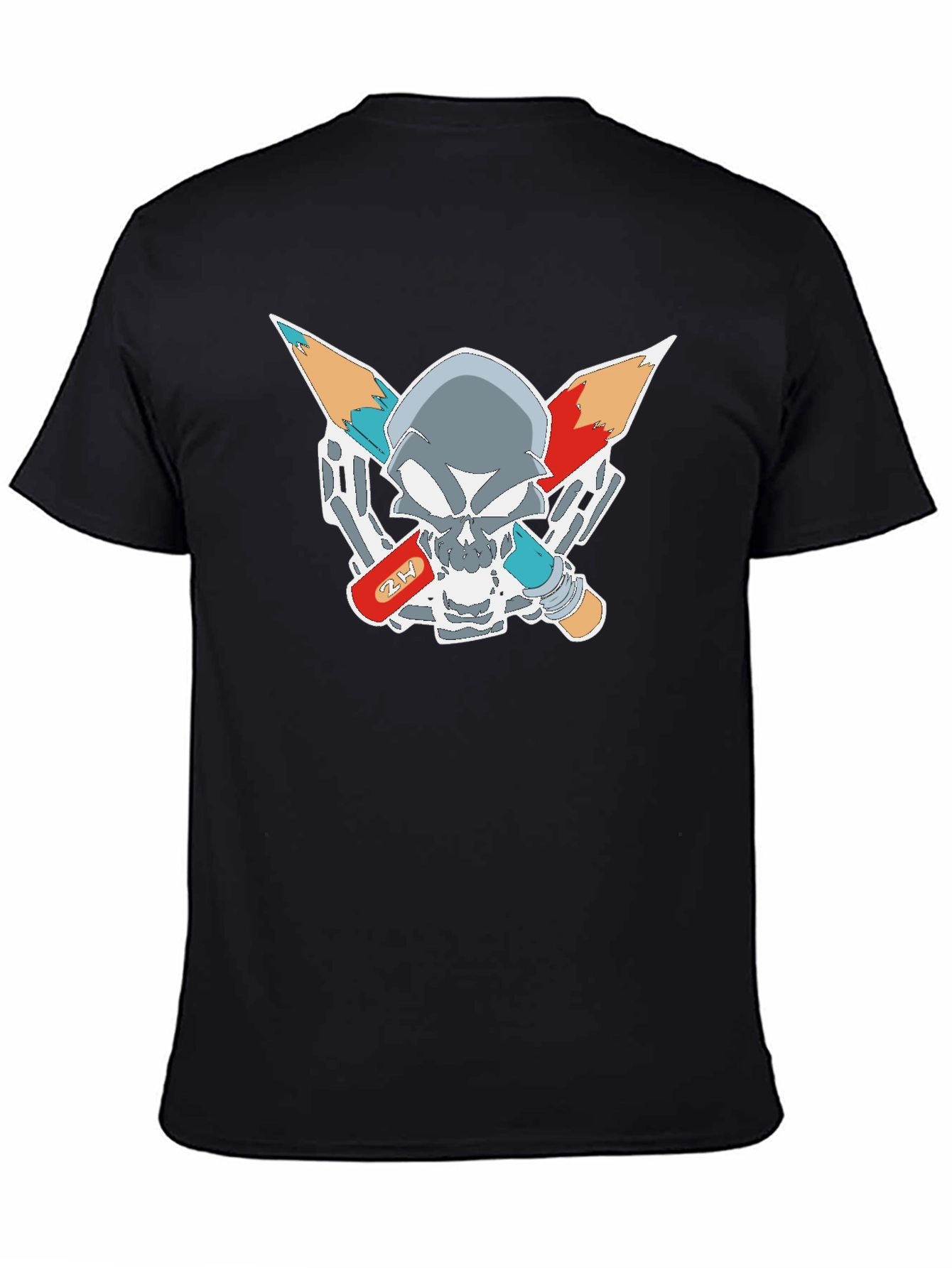Skull & Pencil Graphic Tee - Artist Edition