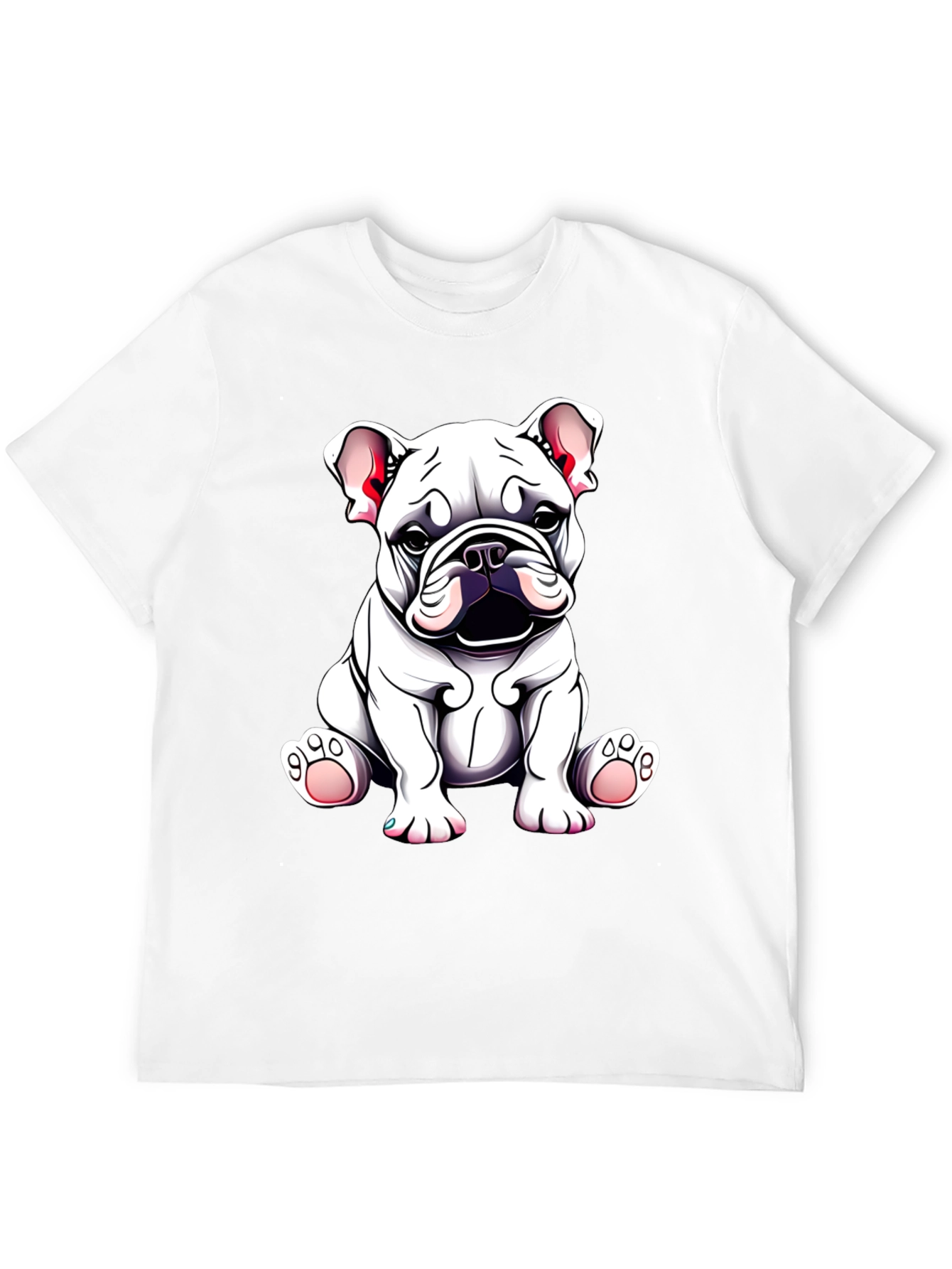 Bulldog Puppy Graphic Tee - Cute Dog Lover Shirt
