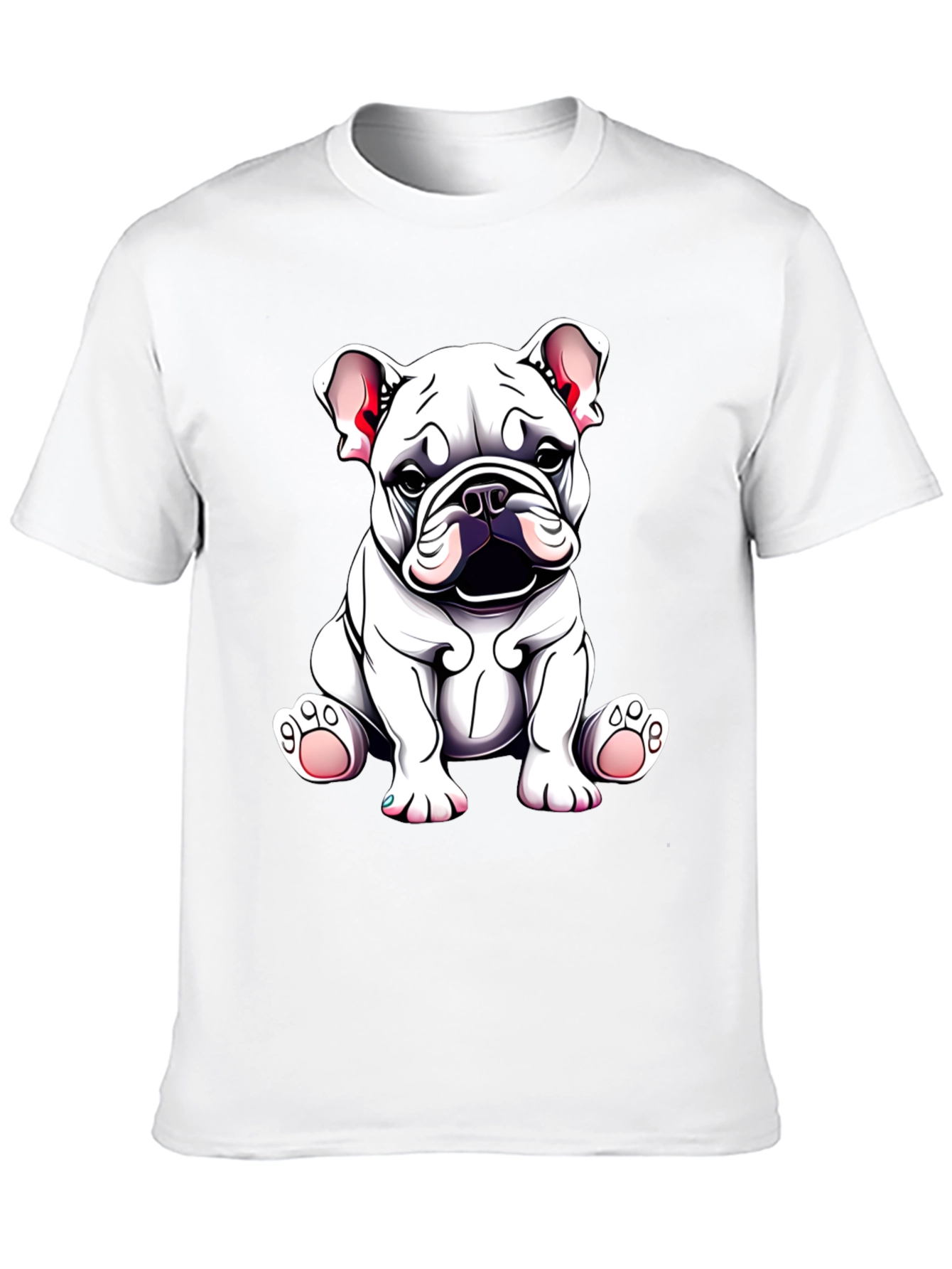 Bulldog Puppy Graphic Tee - Cute Dog Lover Shirt