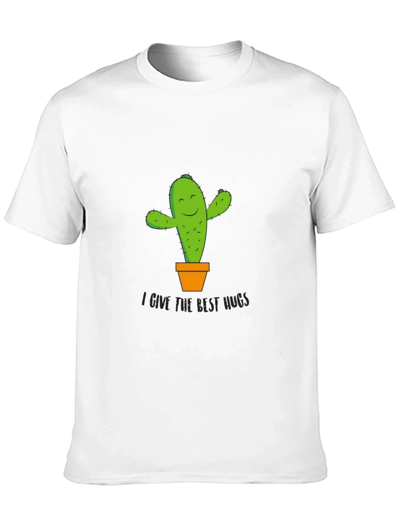 Cactus Hugs Graphic T-Shirt - Comfort & Style