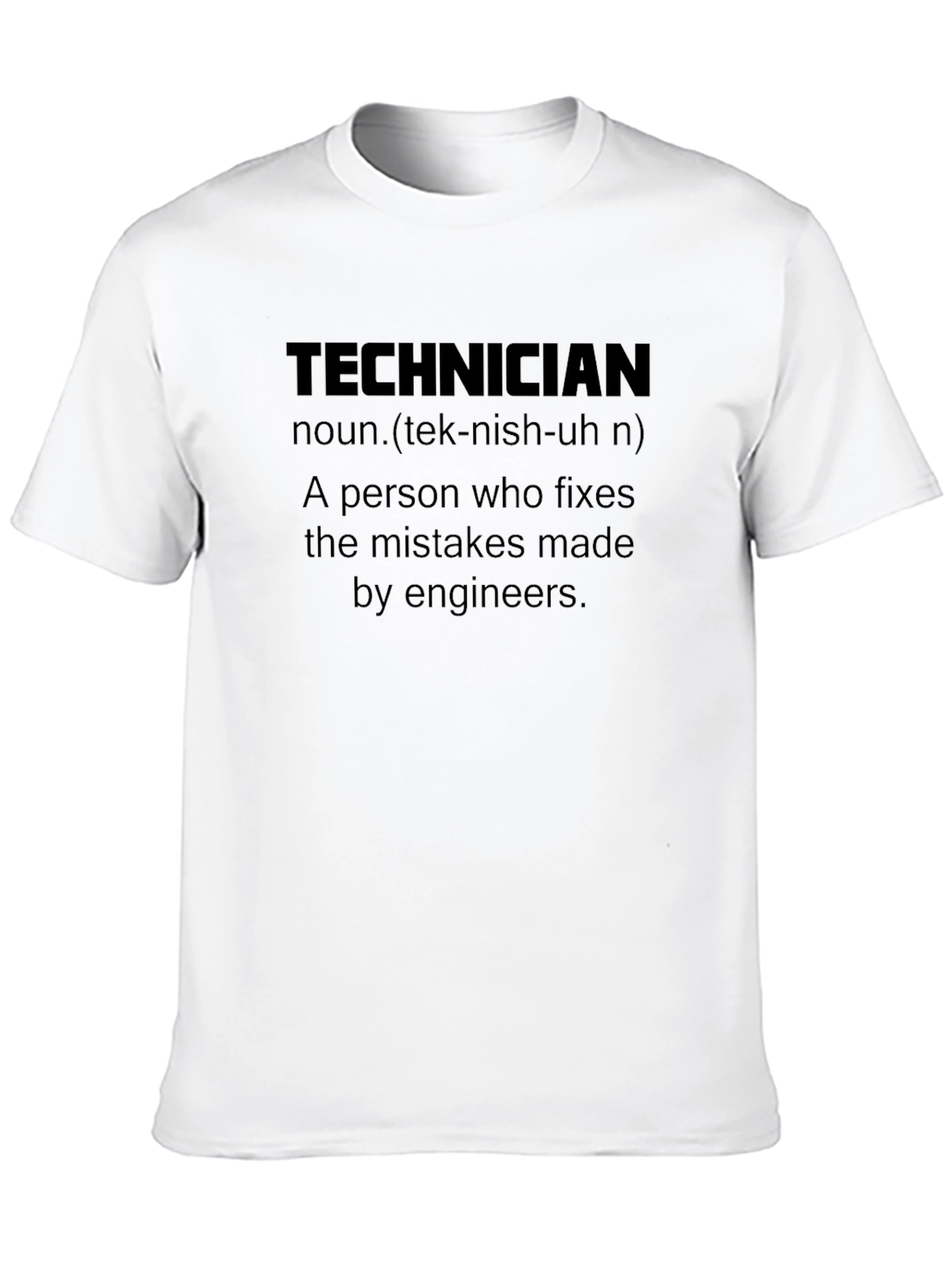 Technician Definition Graphic Tee - Fixer of Mistakes