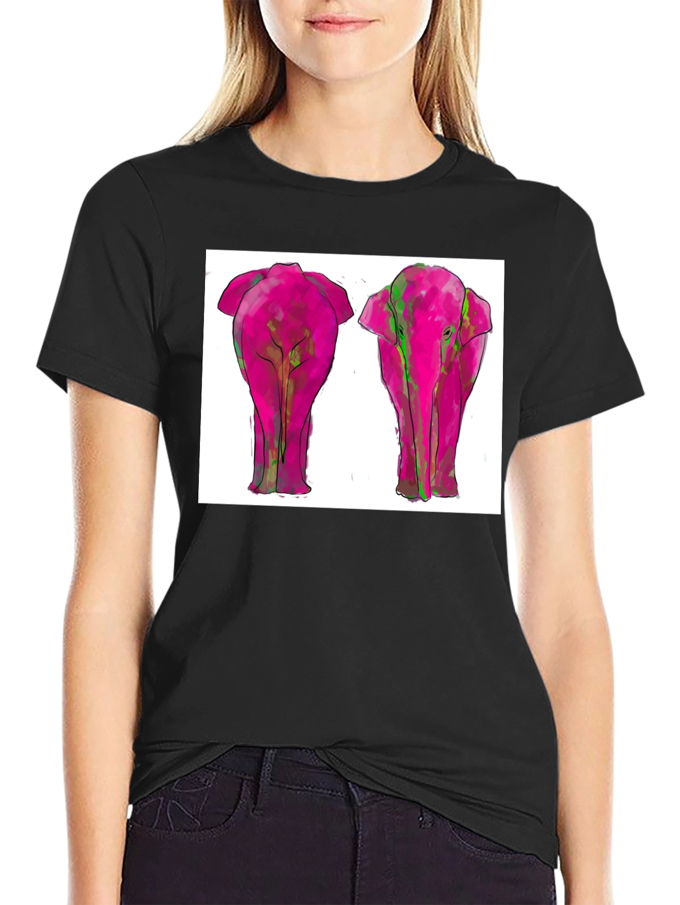 Pink Elephant T-Shirt