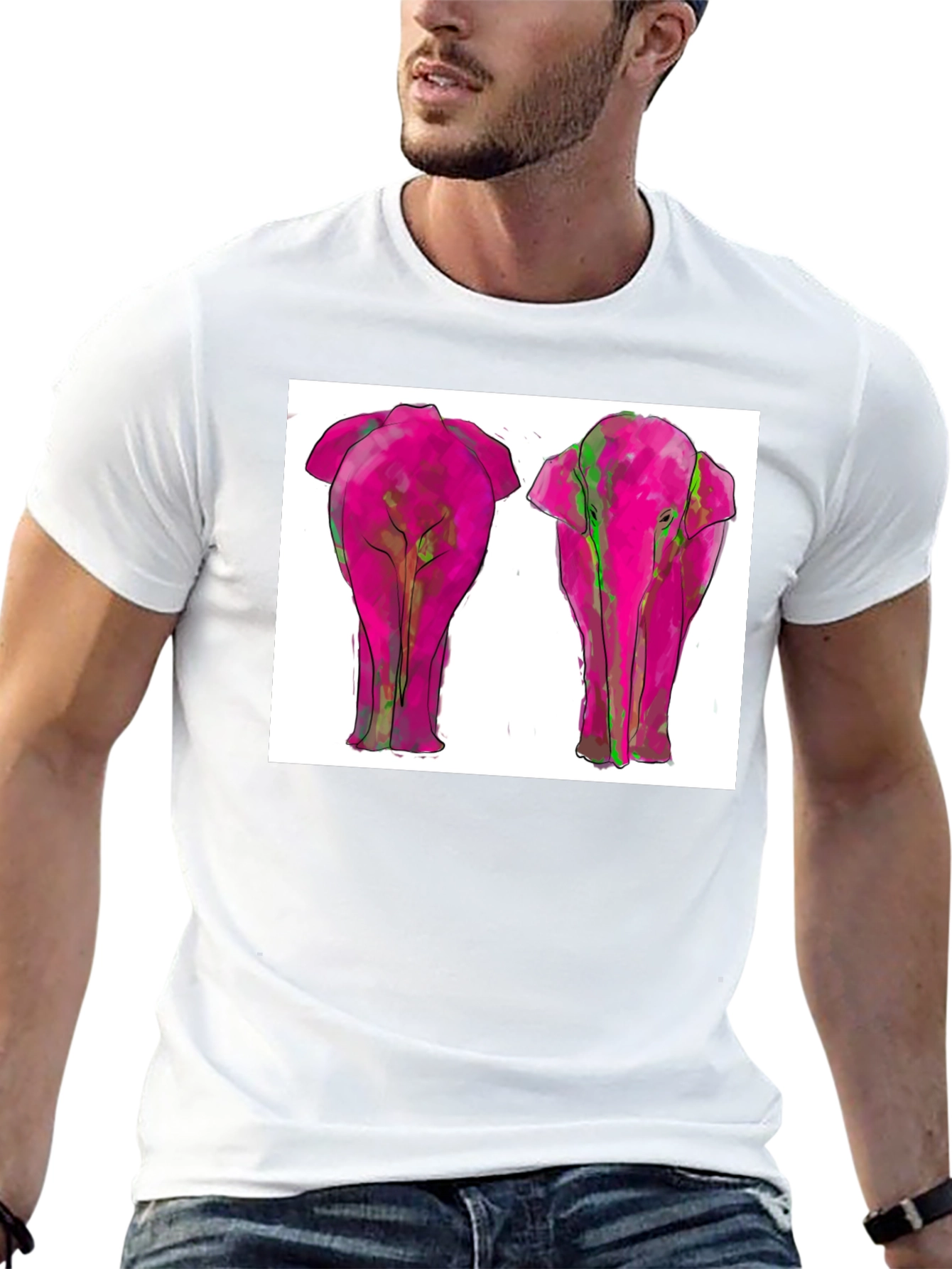 Pink Elephant T-Shirt
