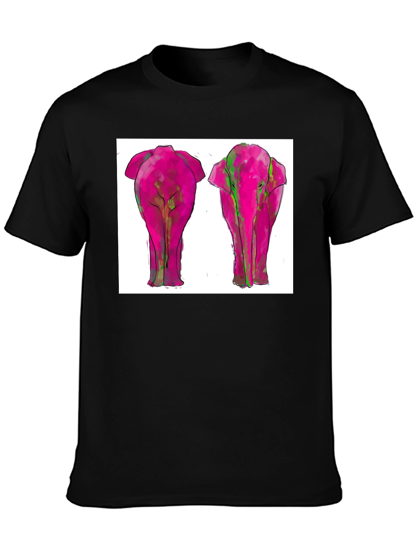 Pink Elephant T-Shirt
