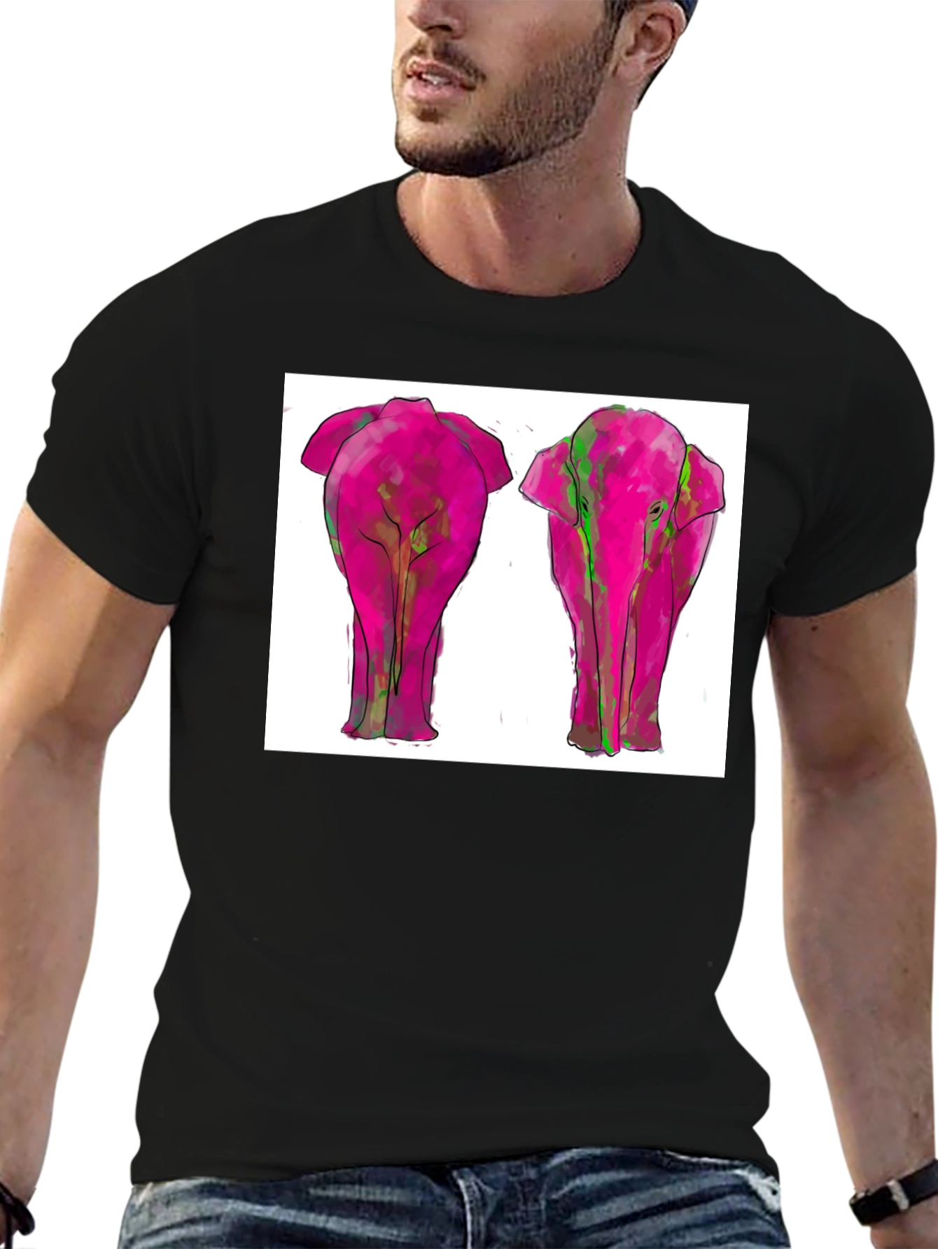 Pink Elephant T-Shirt