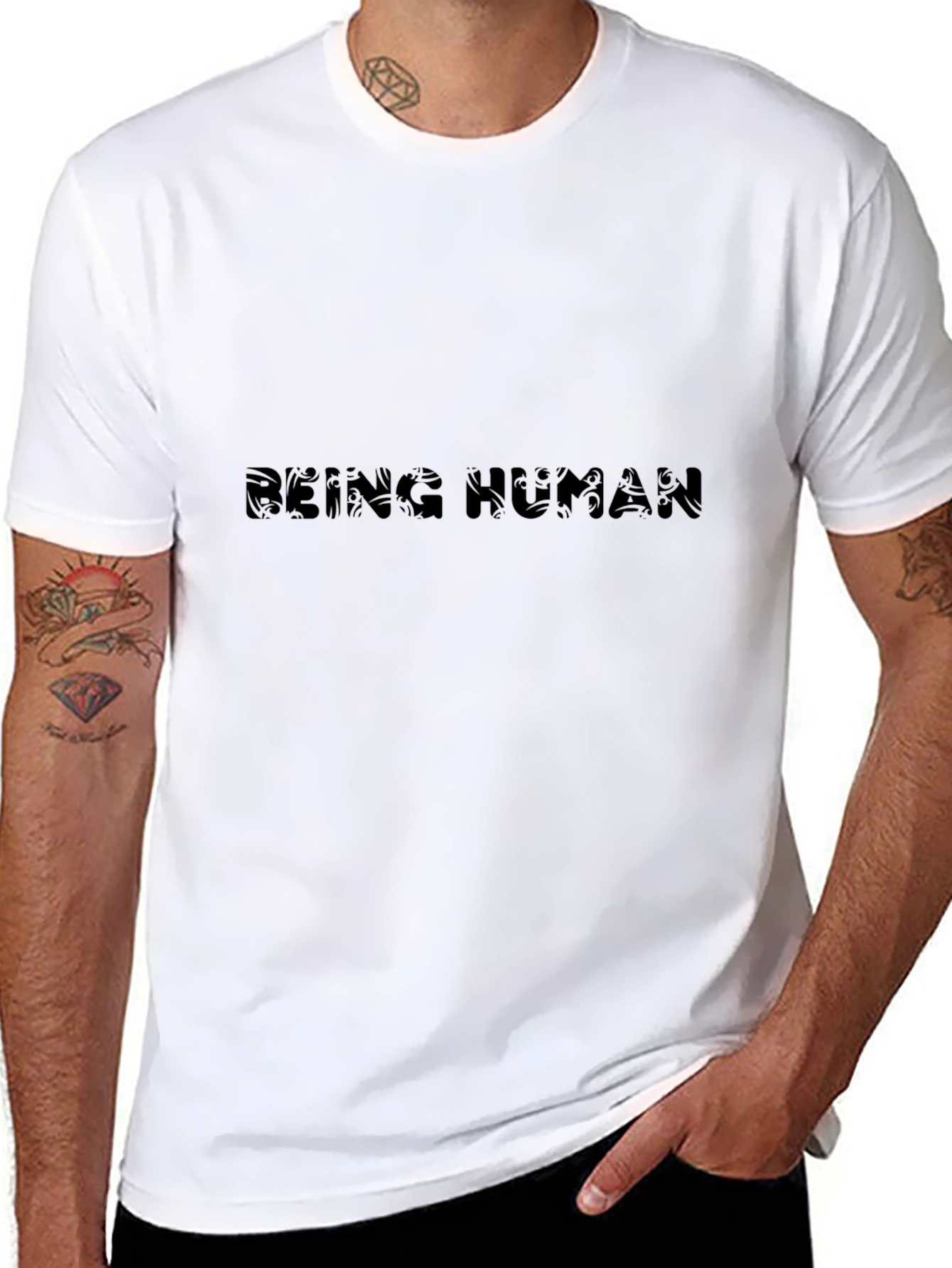 Being Human Black T-Shirt