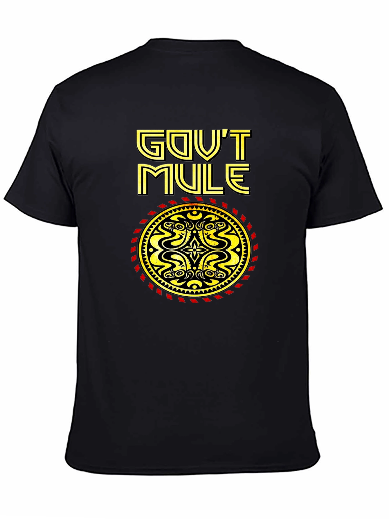 Govt Mule Black Graphic Tee