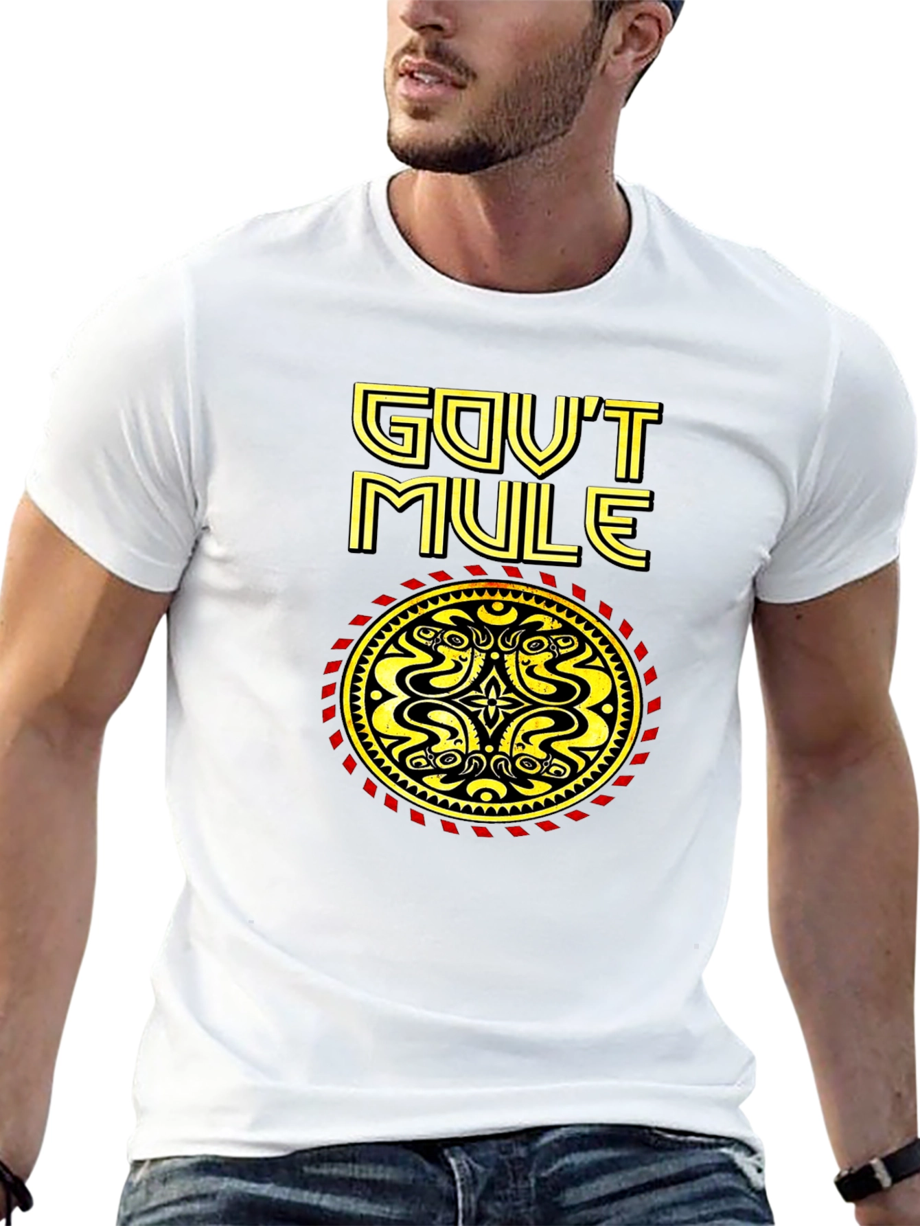 Govt Mule Black Graphic Tee