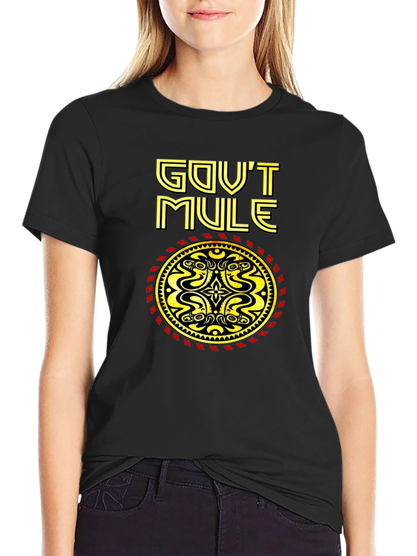 Govt Mule Black Graphic Tee